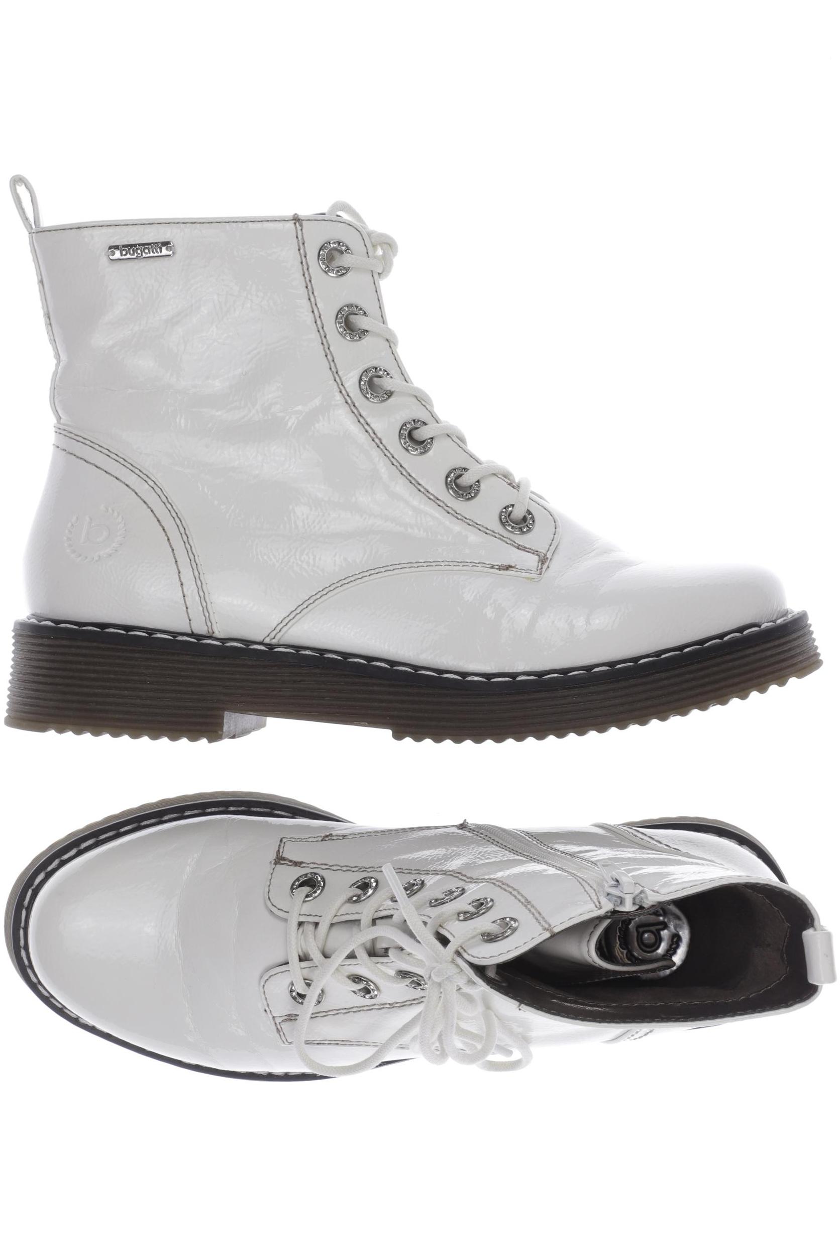 

Bugatti Damen Stiefelette, weiß, Gr. 38
