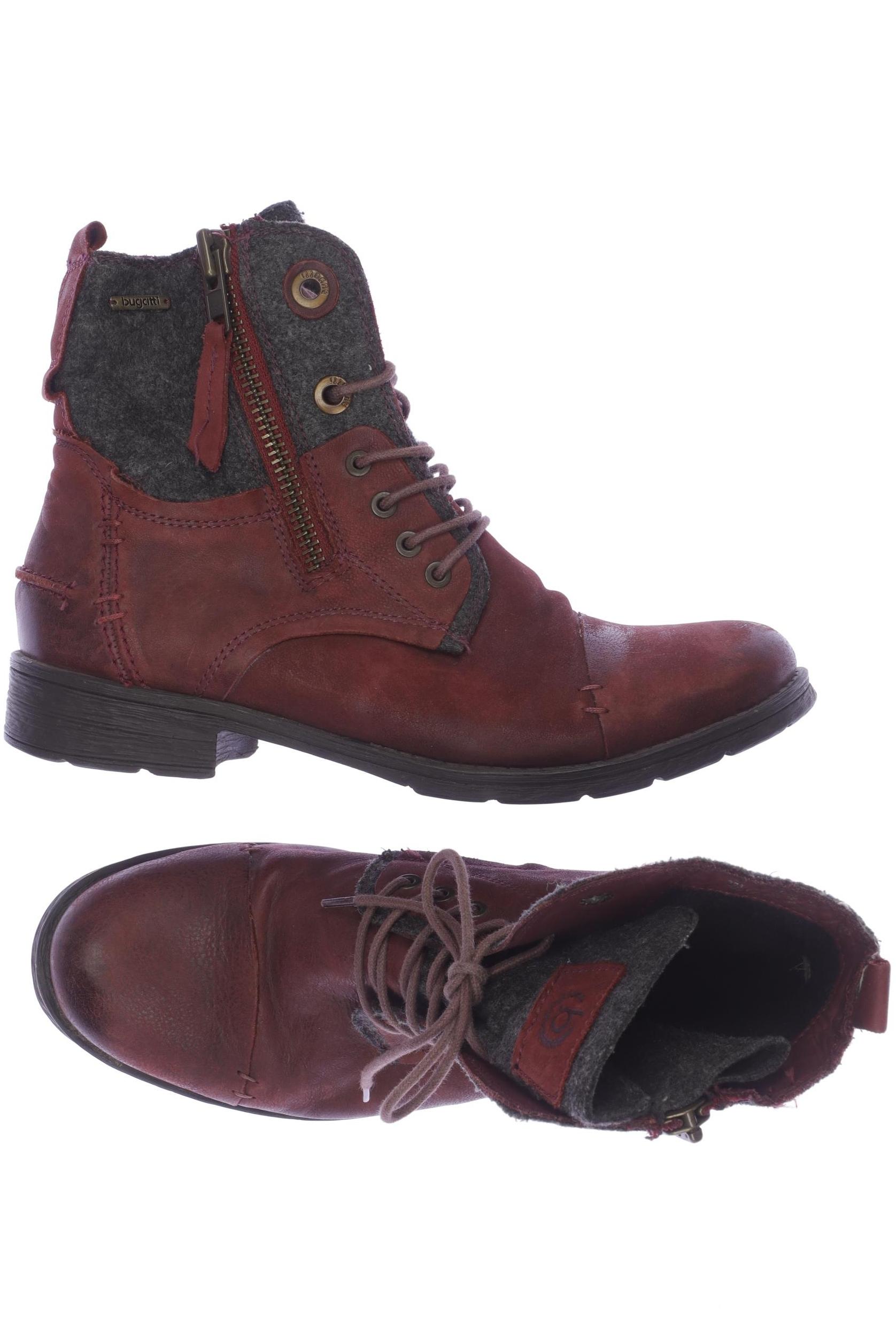 

Bugatti Damen Stiefelette, rot, Gr. 40
