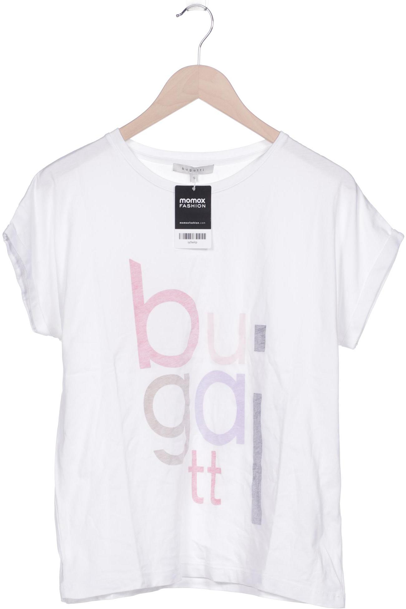 

Bugatti Damen T-Shirt, weiß, Gr. 36