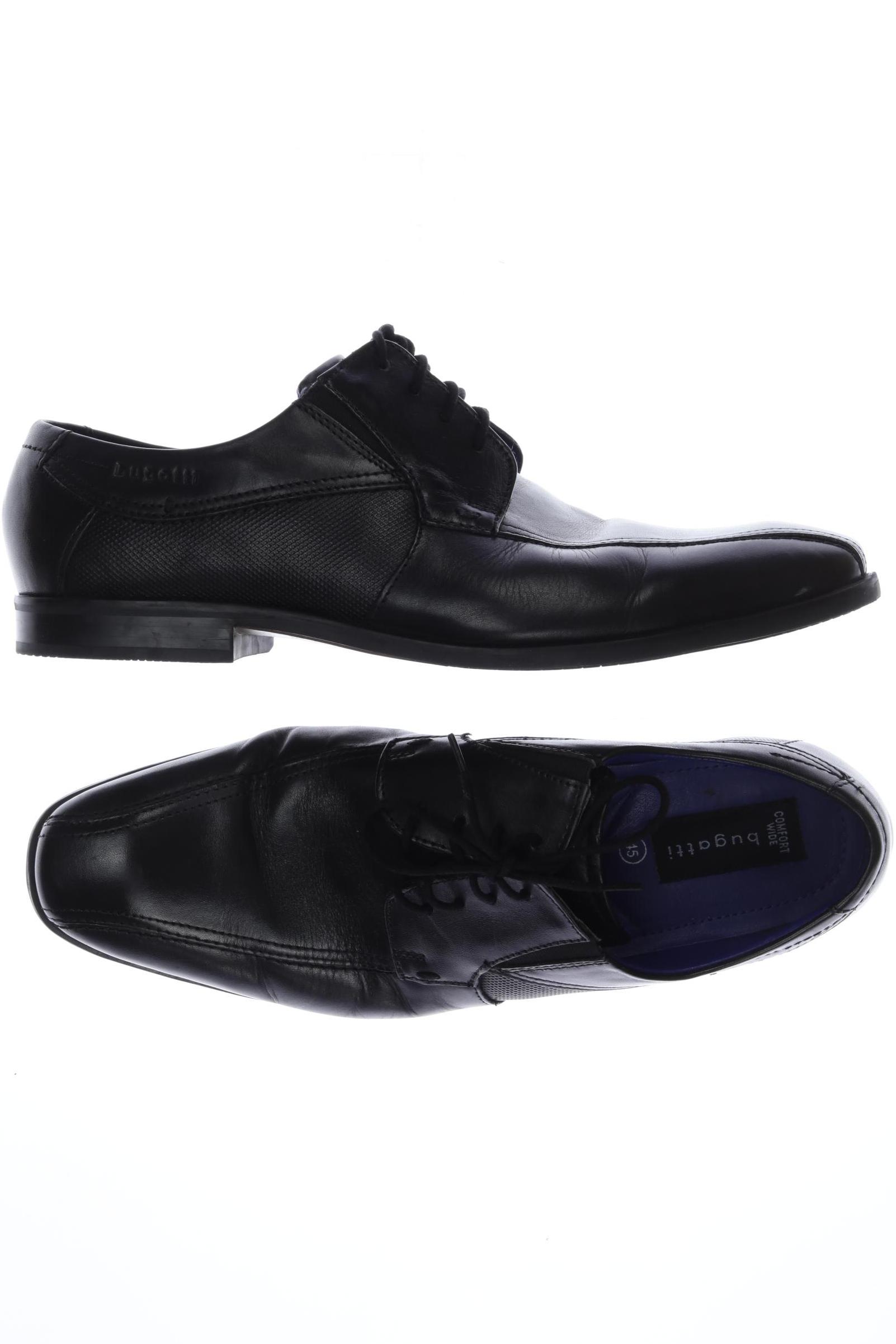 

Bugatti Herren Halbschuh, schwarz, Gr. 45