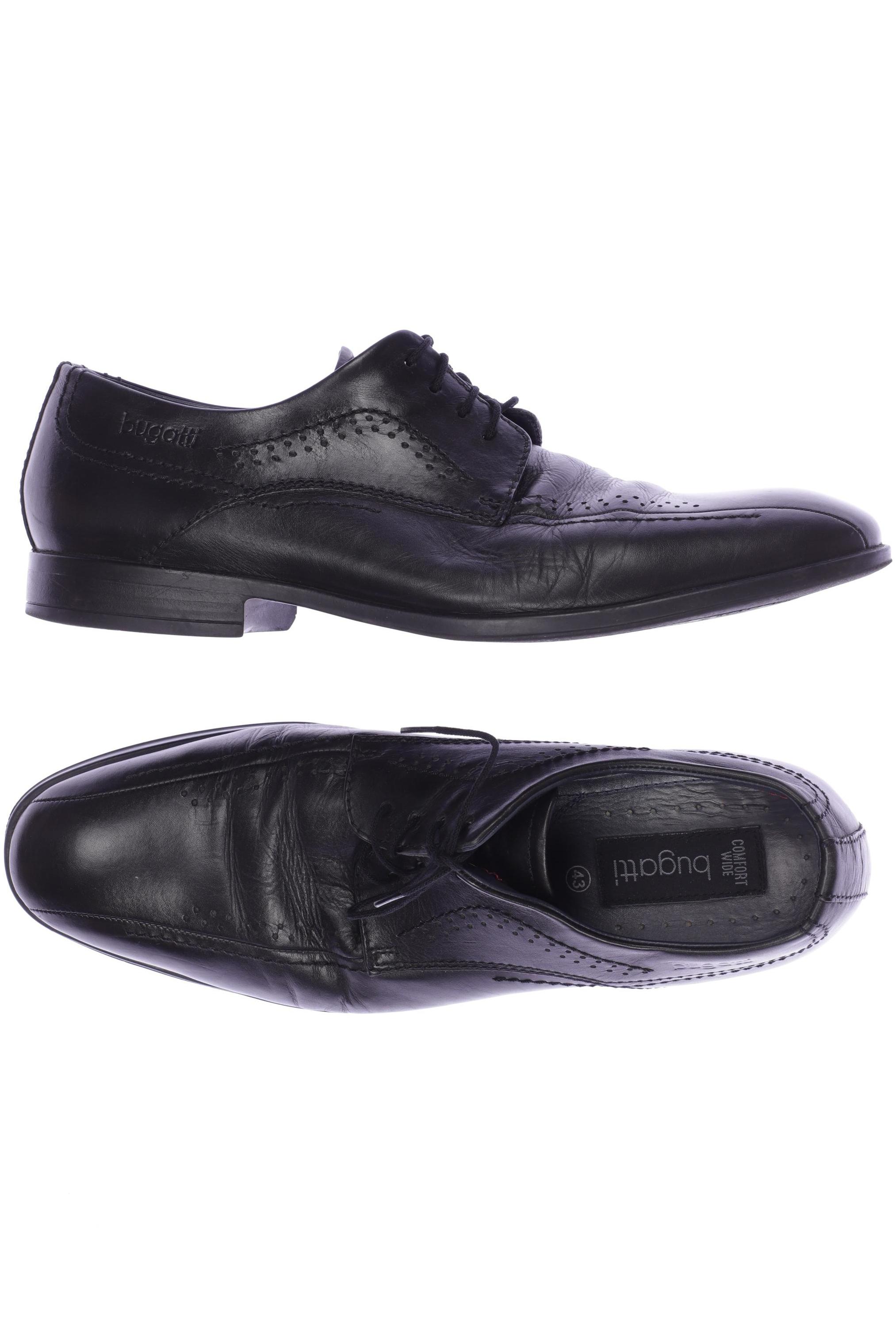 

Bugatti Herren Halbschuh, schwarz, Gr. 43