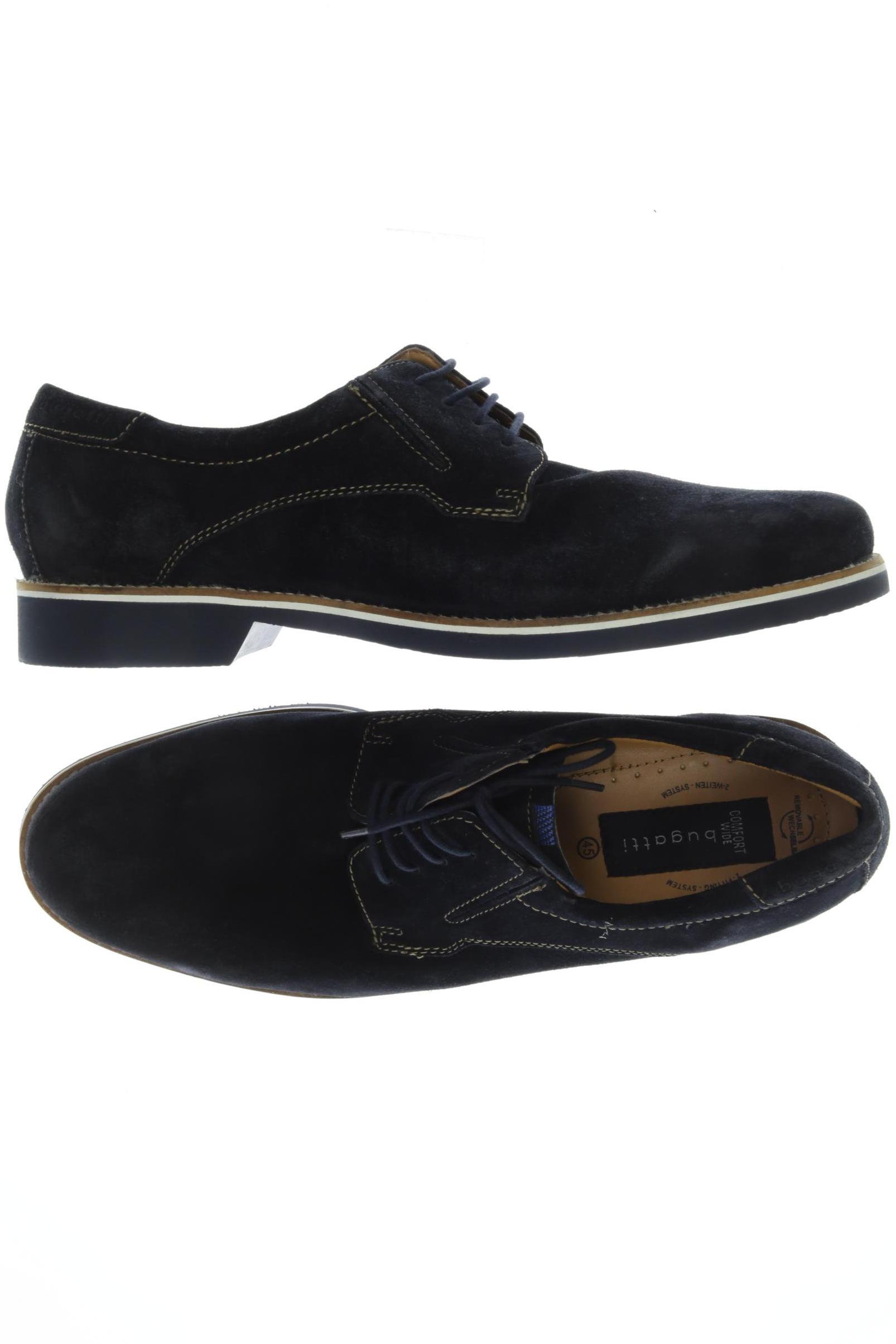 

Bugatti Herren Halbschuh, schwarz, Gr. 45