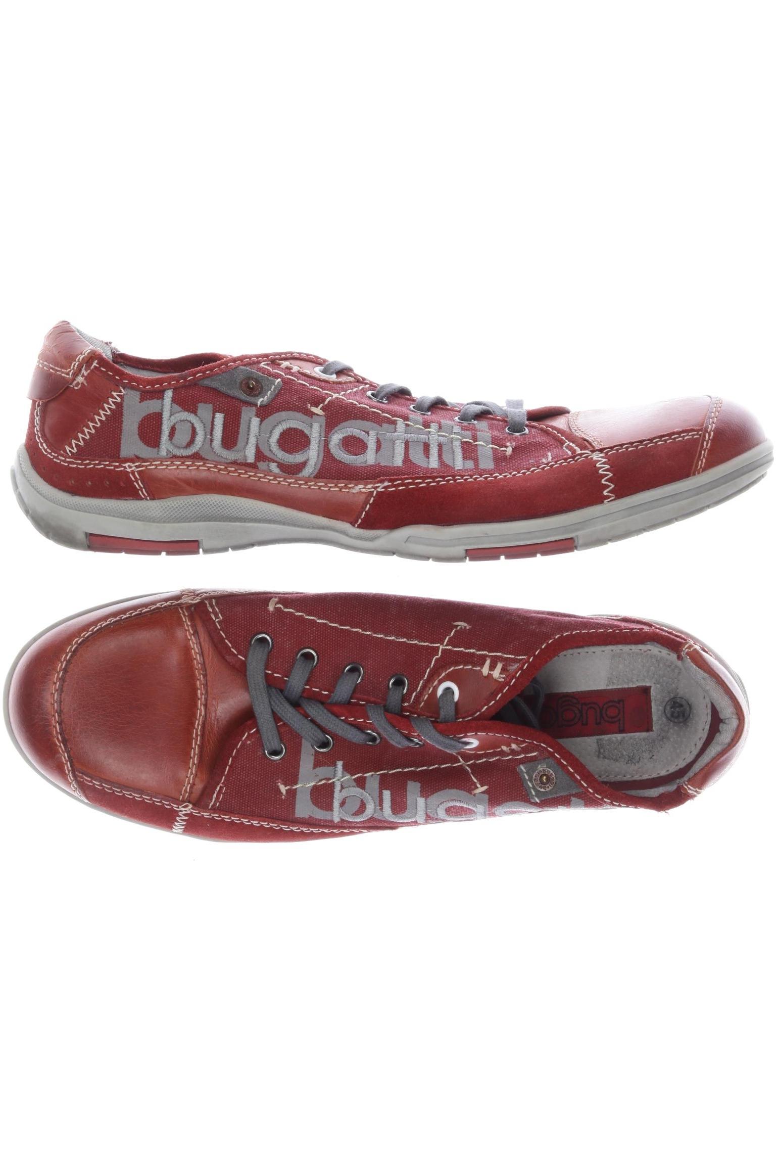 

Bugatti Herren Halbschuh, rot, Gr. 45