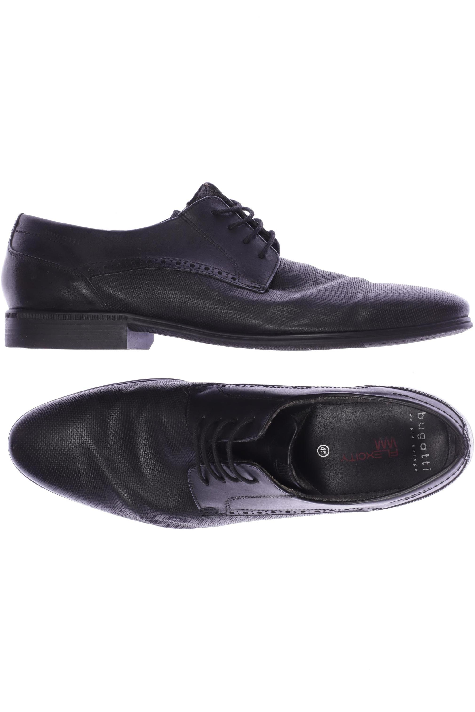

Bugatti Herren Halbschuh, schwarz, Gr. 45