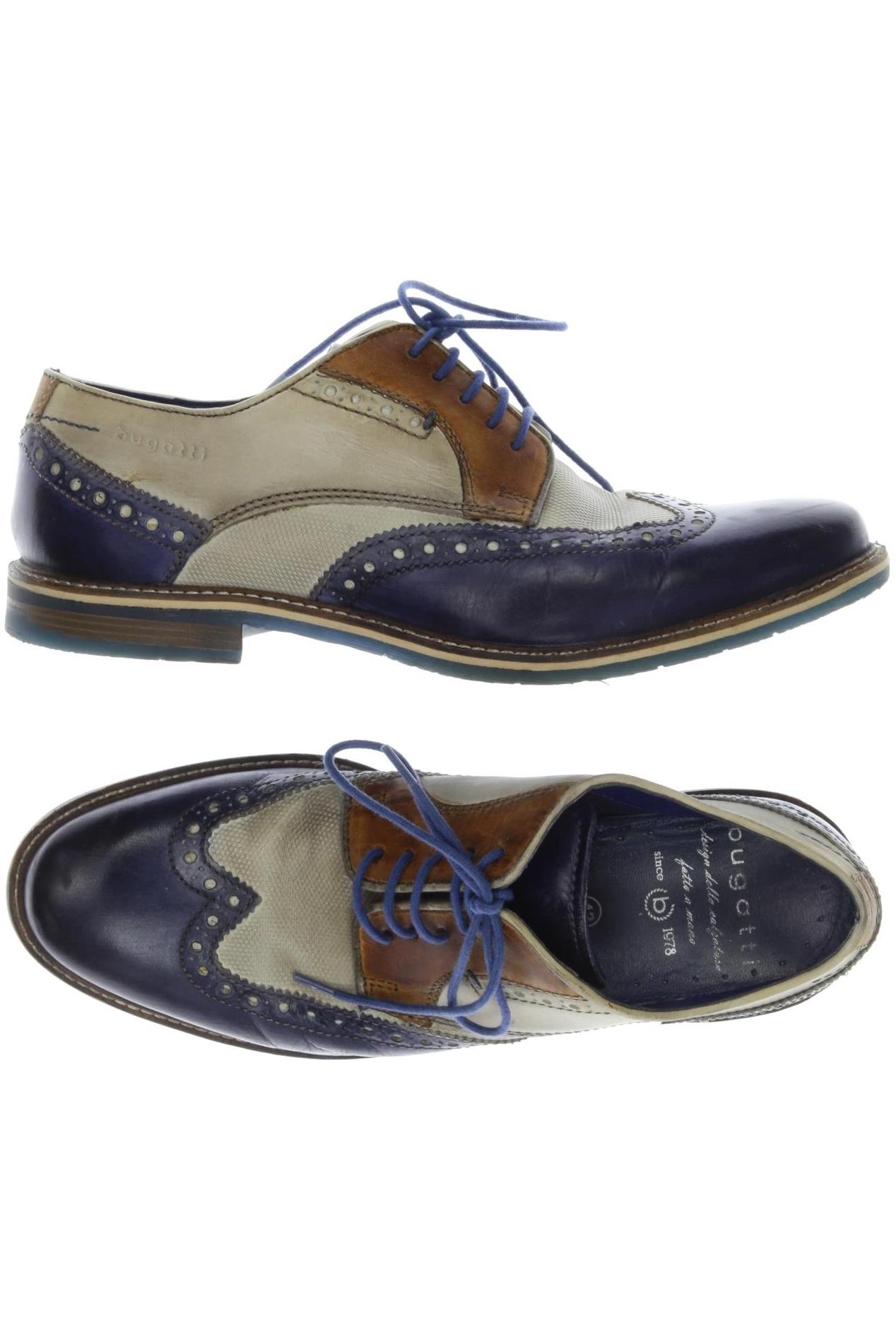 

Bugatti Herren Halbschuh, marineblau, Gr. 42
