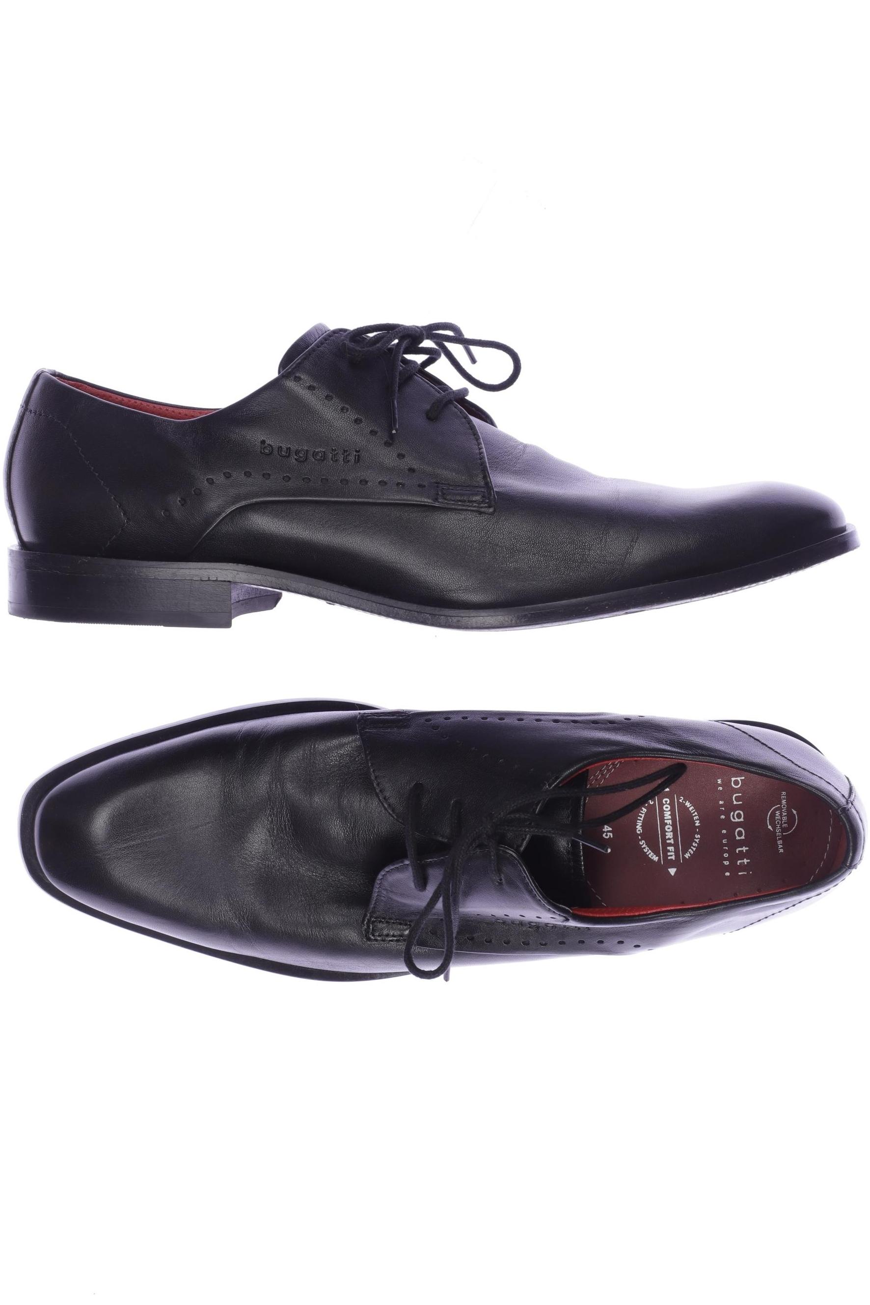 

Bugatti Herren Halbschuh, schwarz, Gr. 45