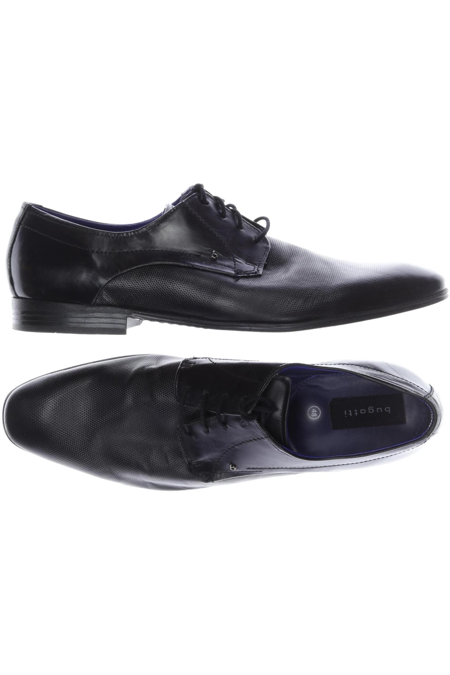 

Bugatti Herren Halbschuh, schwarz, Gr. 48