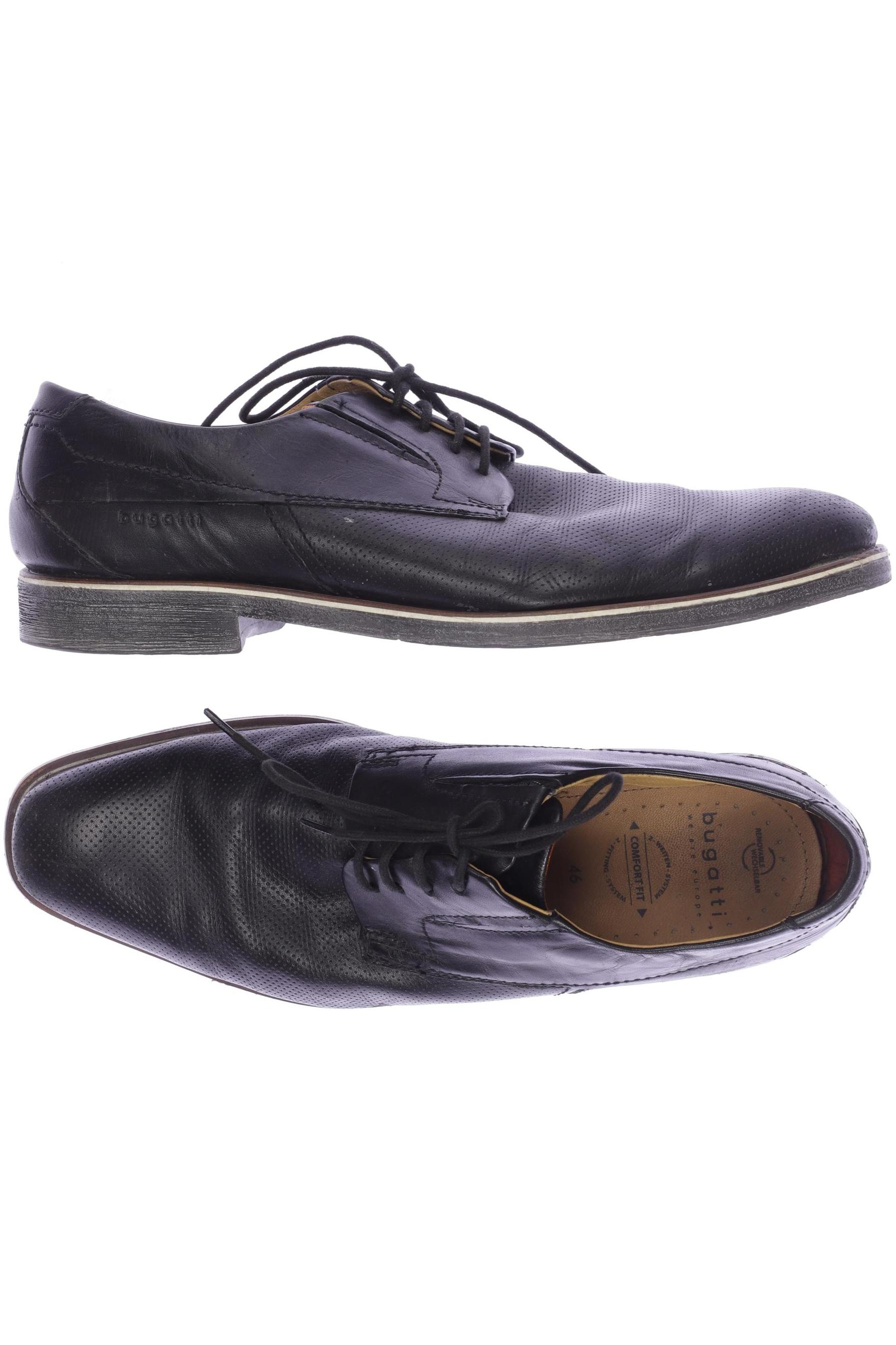

Bugatti Herren Halbschuh, schwarz, Gr. 46