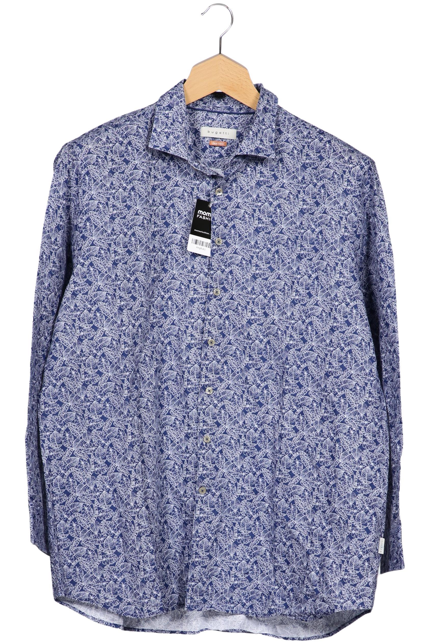 

Bugatti Herren Hemd, blau, Gr. 58