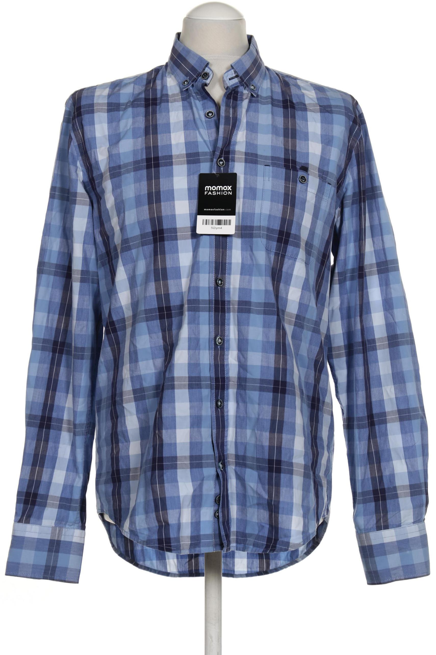

Bugatti Herren Hemd, blau