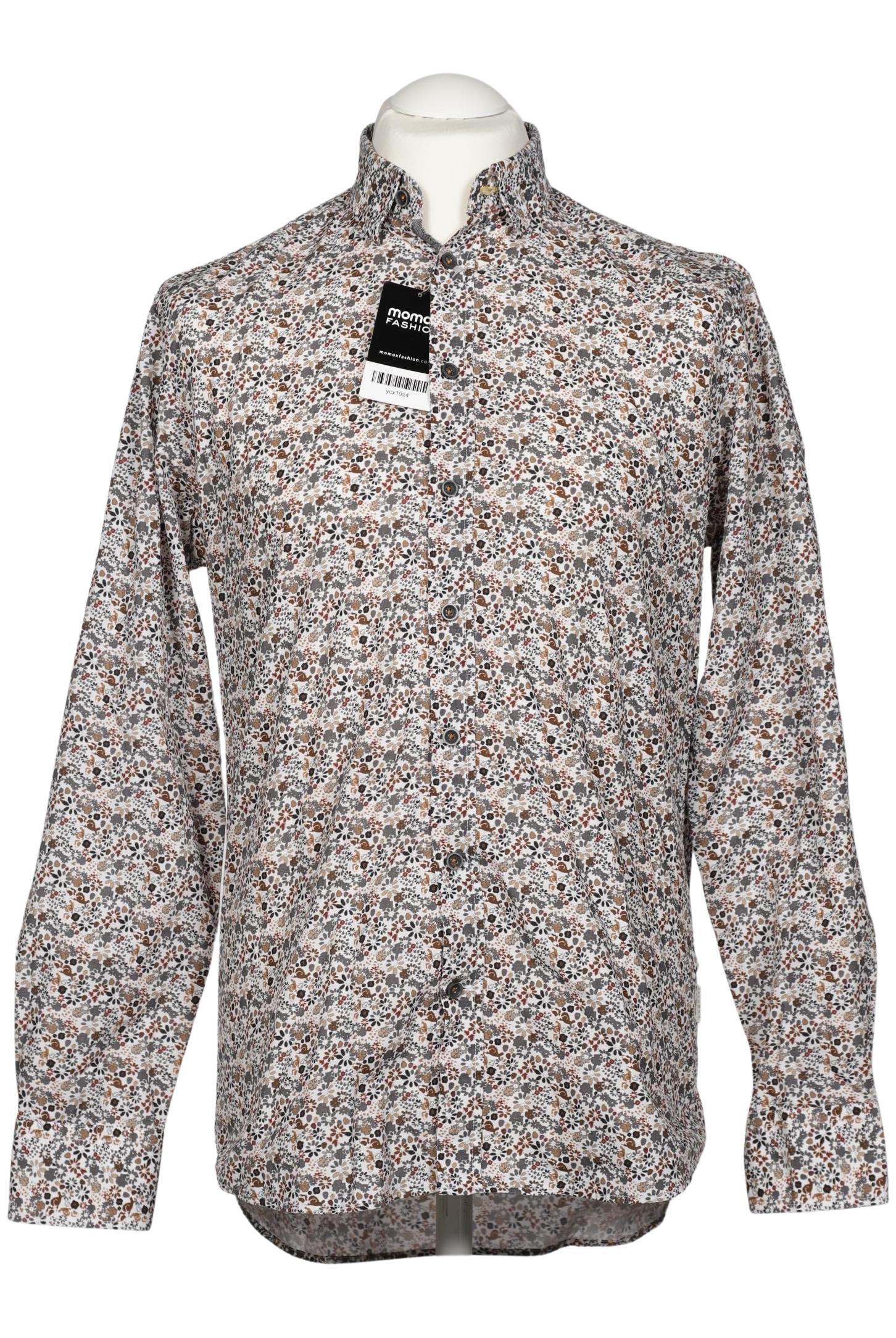 

Bugatti Herren Hemd, beige, Gr. 48