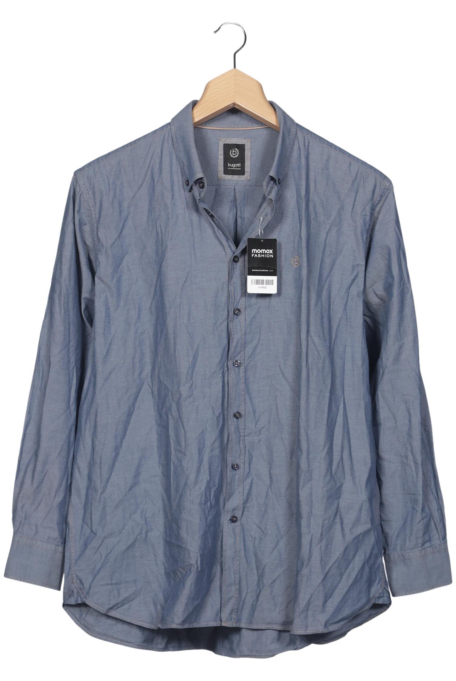 

Bugatti Herren Hemd, blau, Gr. 56