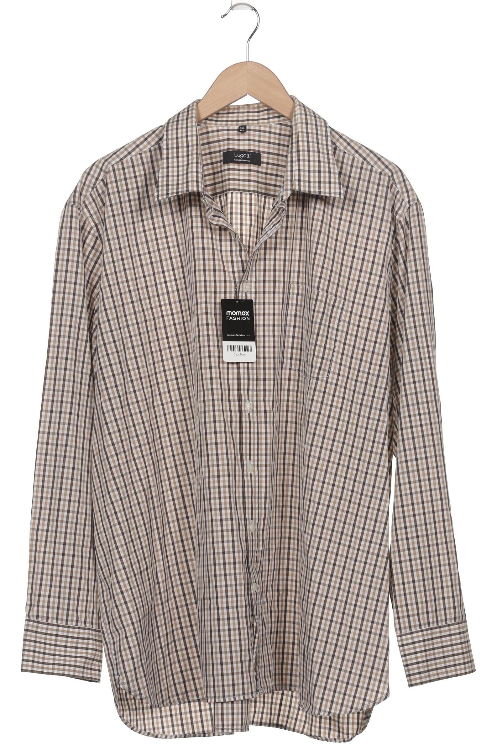 Thumbnail - Bugatti Herren Hemd, beige, Gr. 60