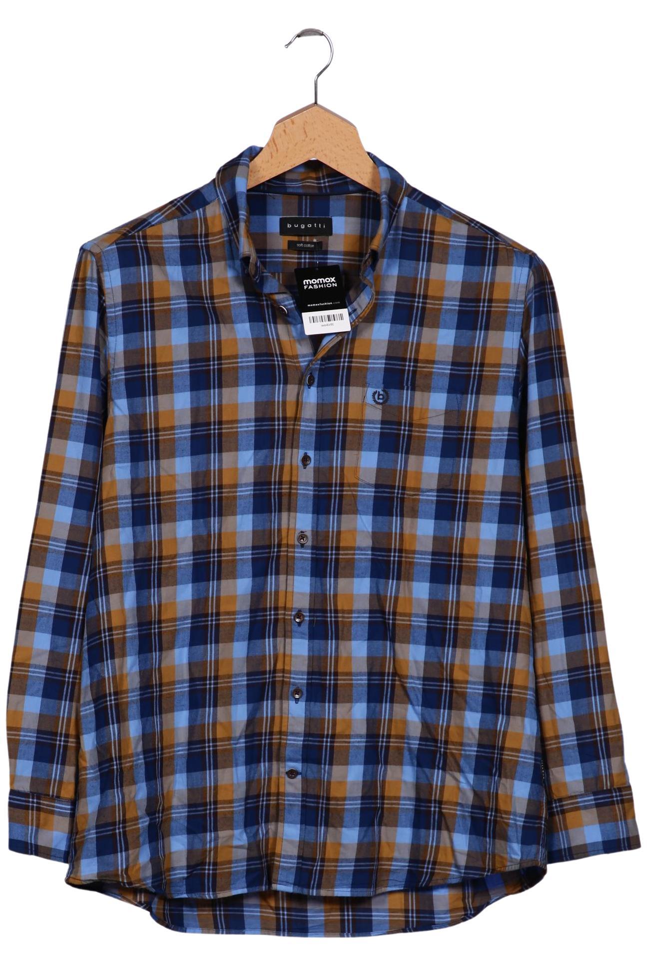 

Bugatti Herren Hemd, blau, Gr. 56