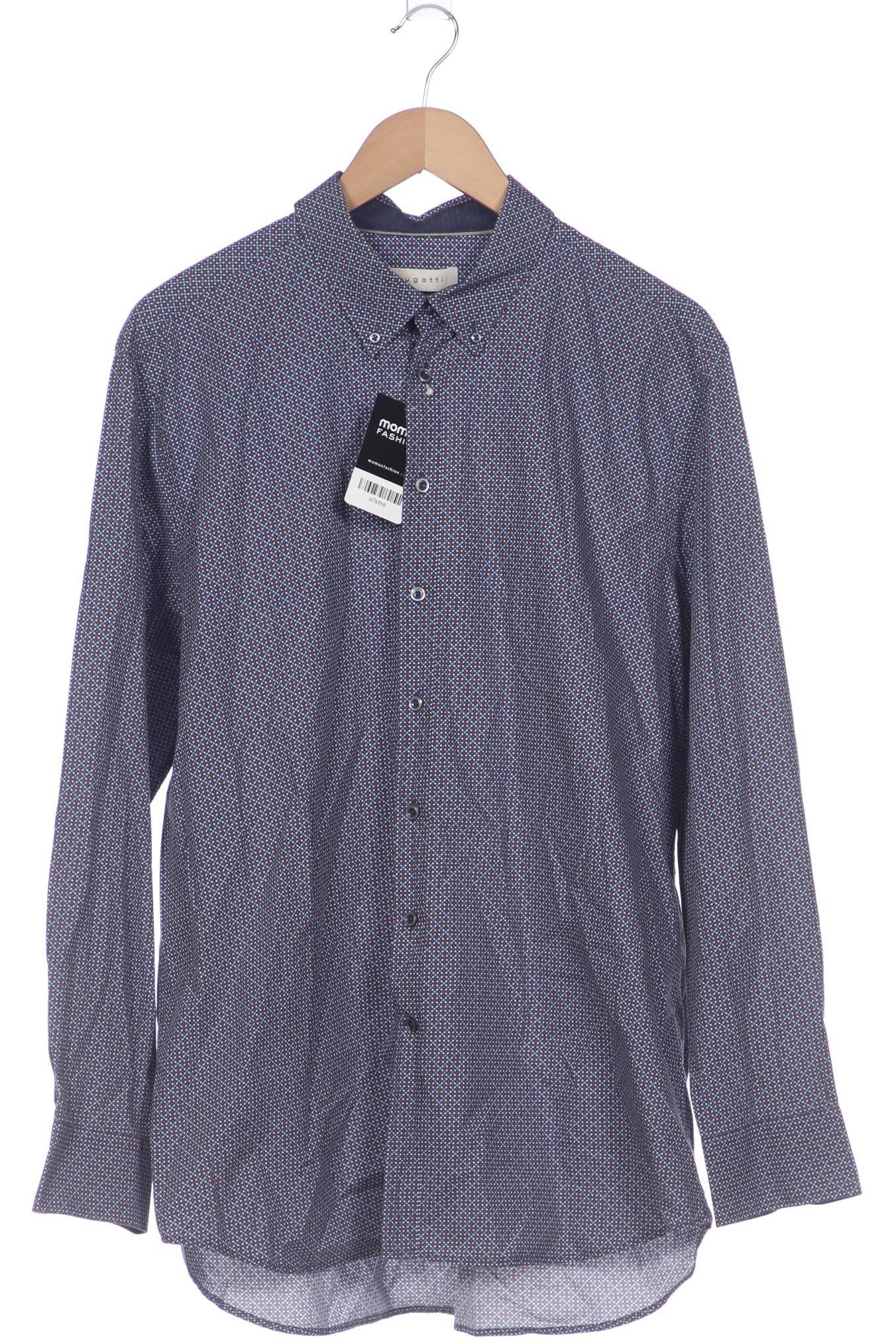 

Bugatti Herren Hemd, blau, Gr. 56