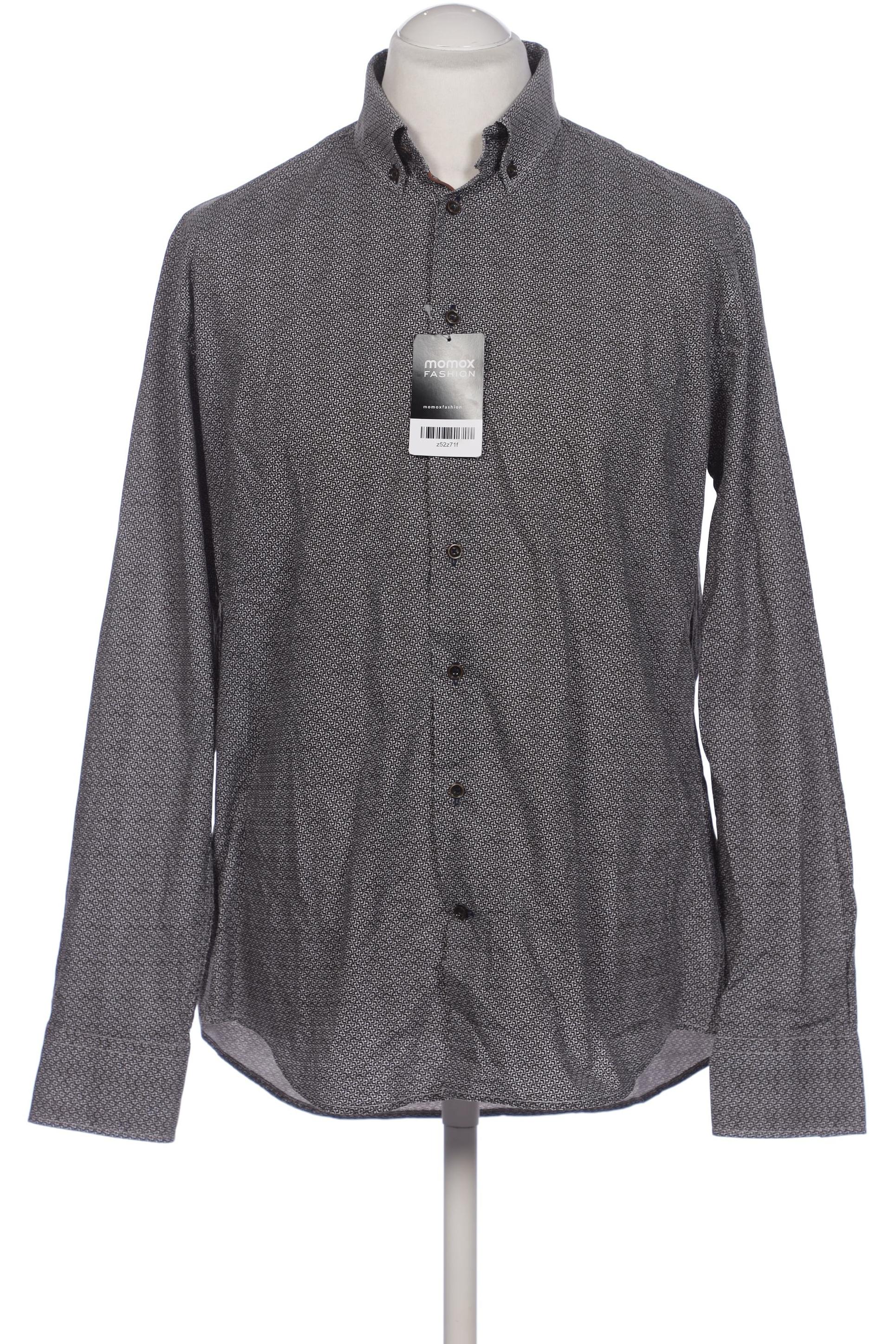 

Bugatti Herren Hemd, braun, Gr. 52