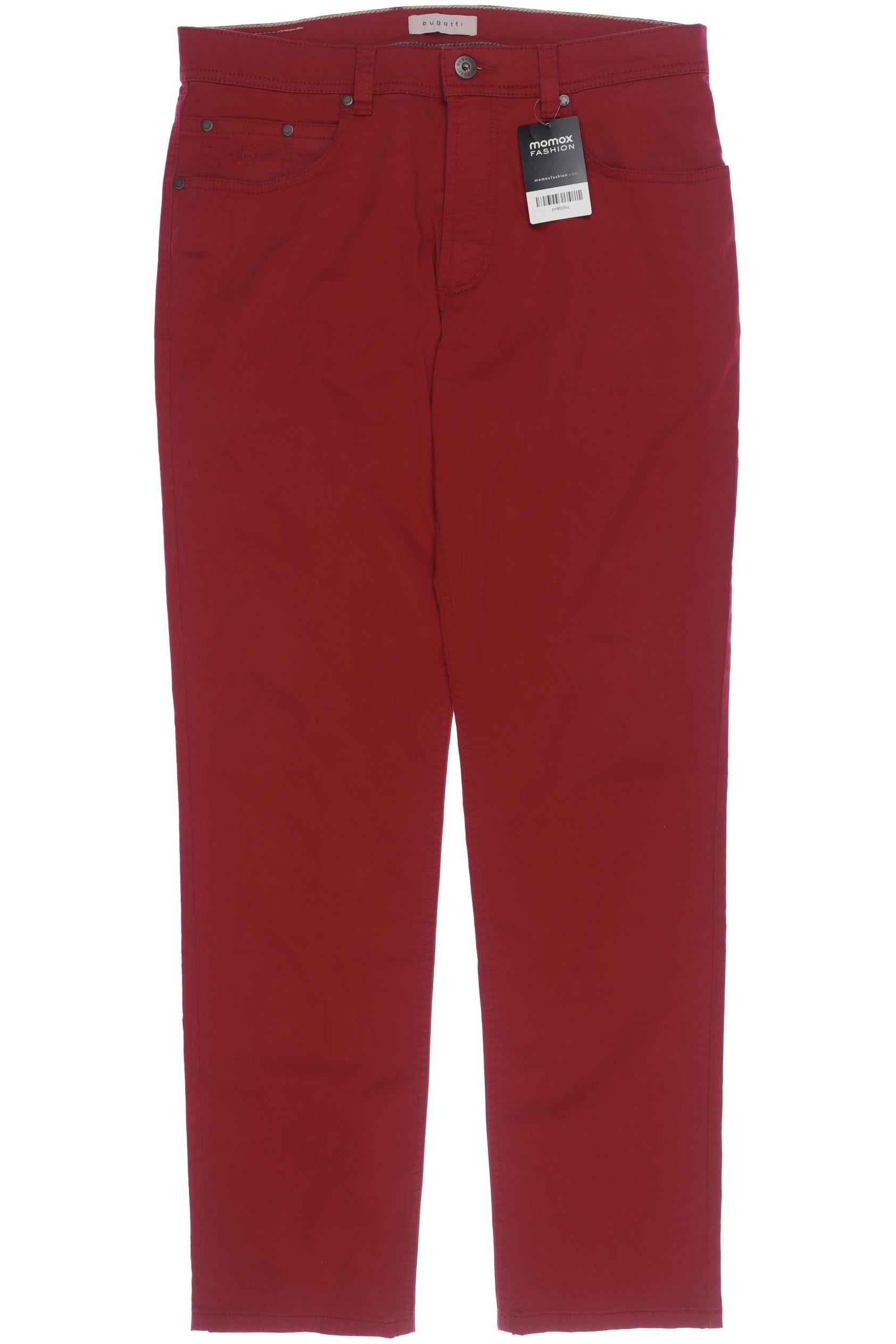 

Bugatti Herren Jeans, rot, Gr. 34