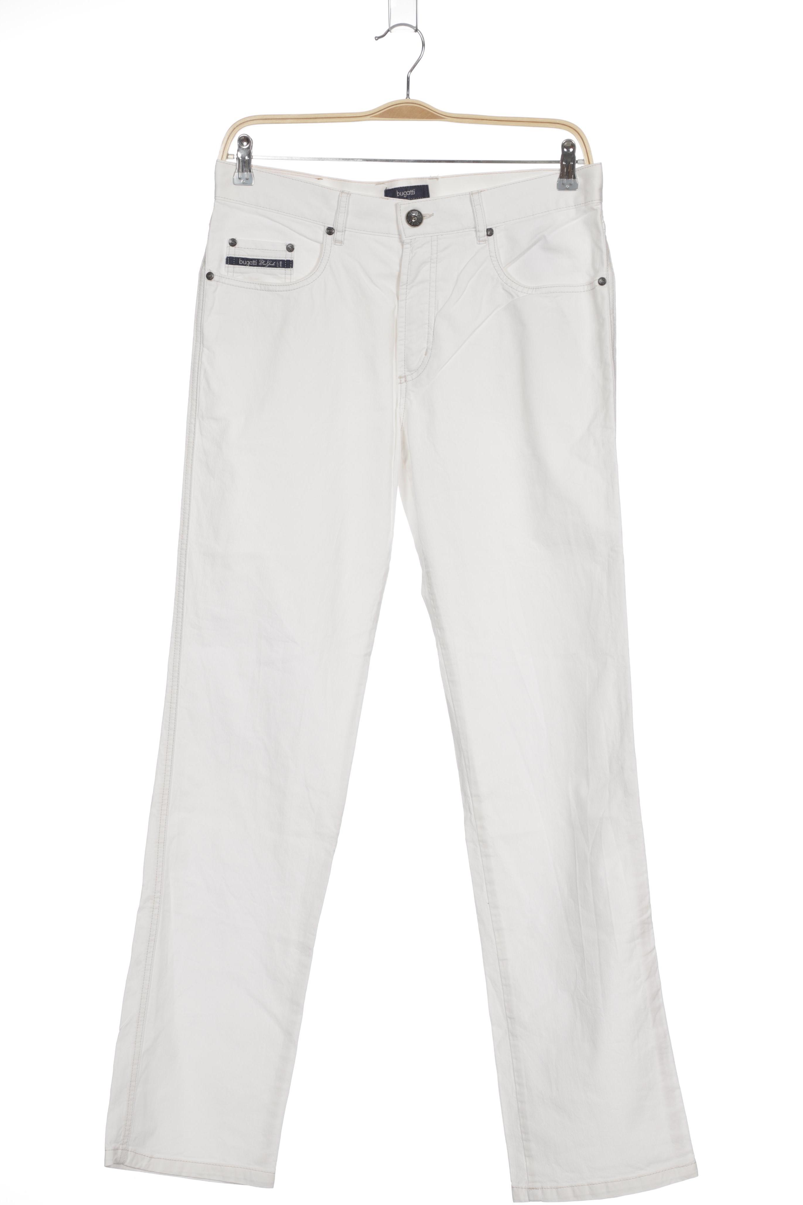 

Bugatti Herren Jeans, weiß, Gr. 34