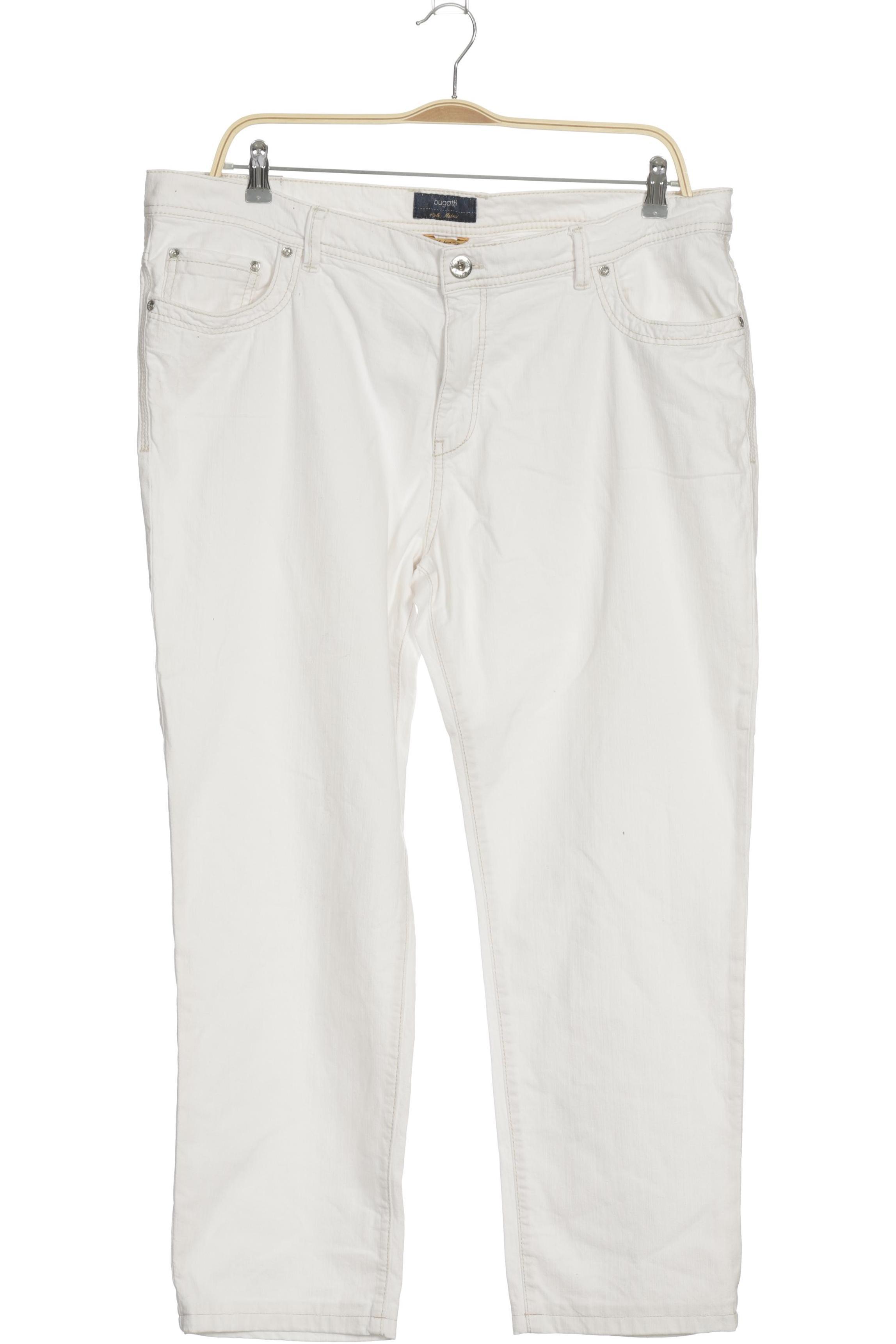 Thumbnail - Bugatti Herren Jeans, weiß, Gr. 42