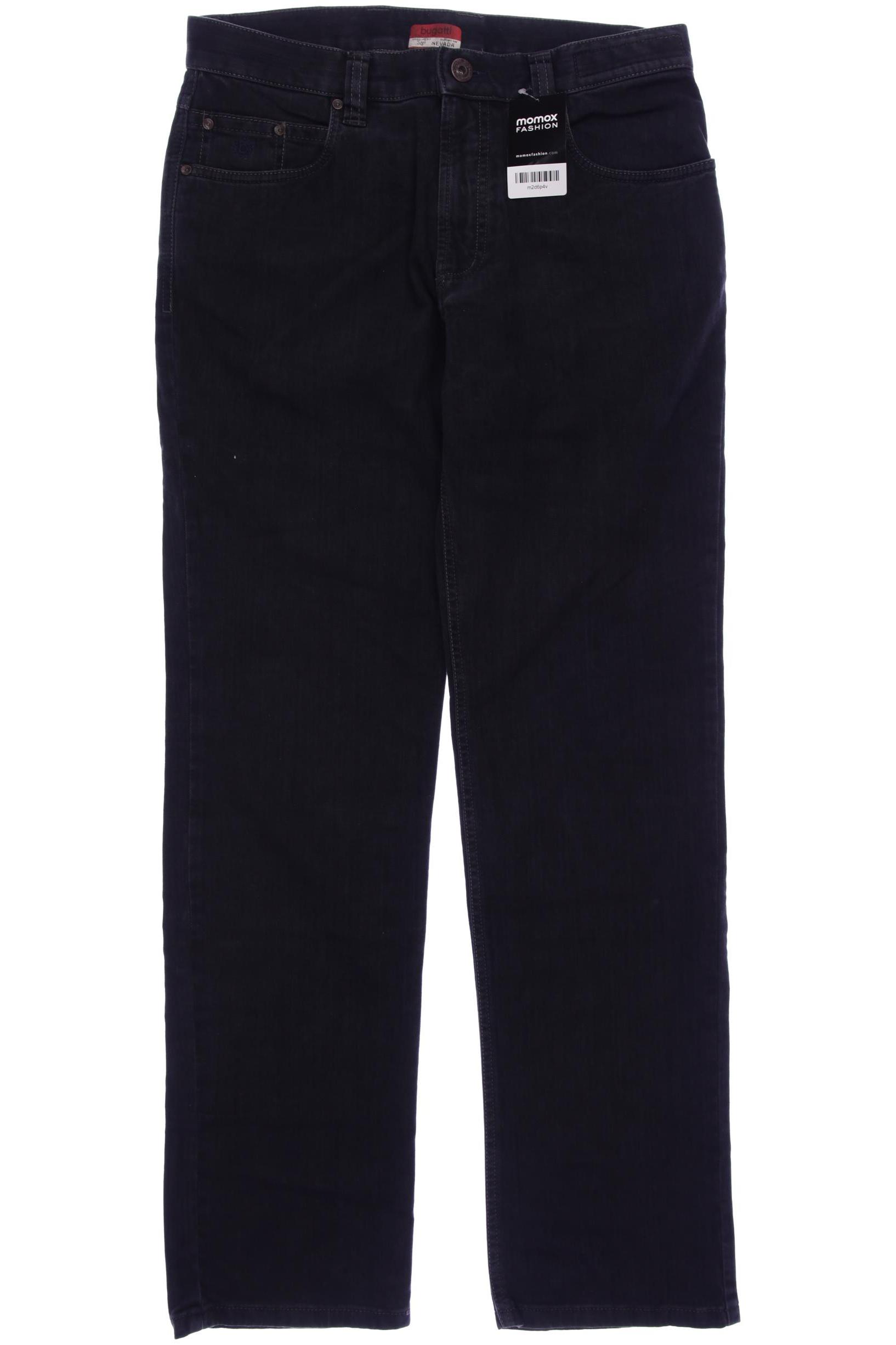 

Bugatti Herren Jeans, schwarz