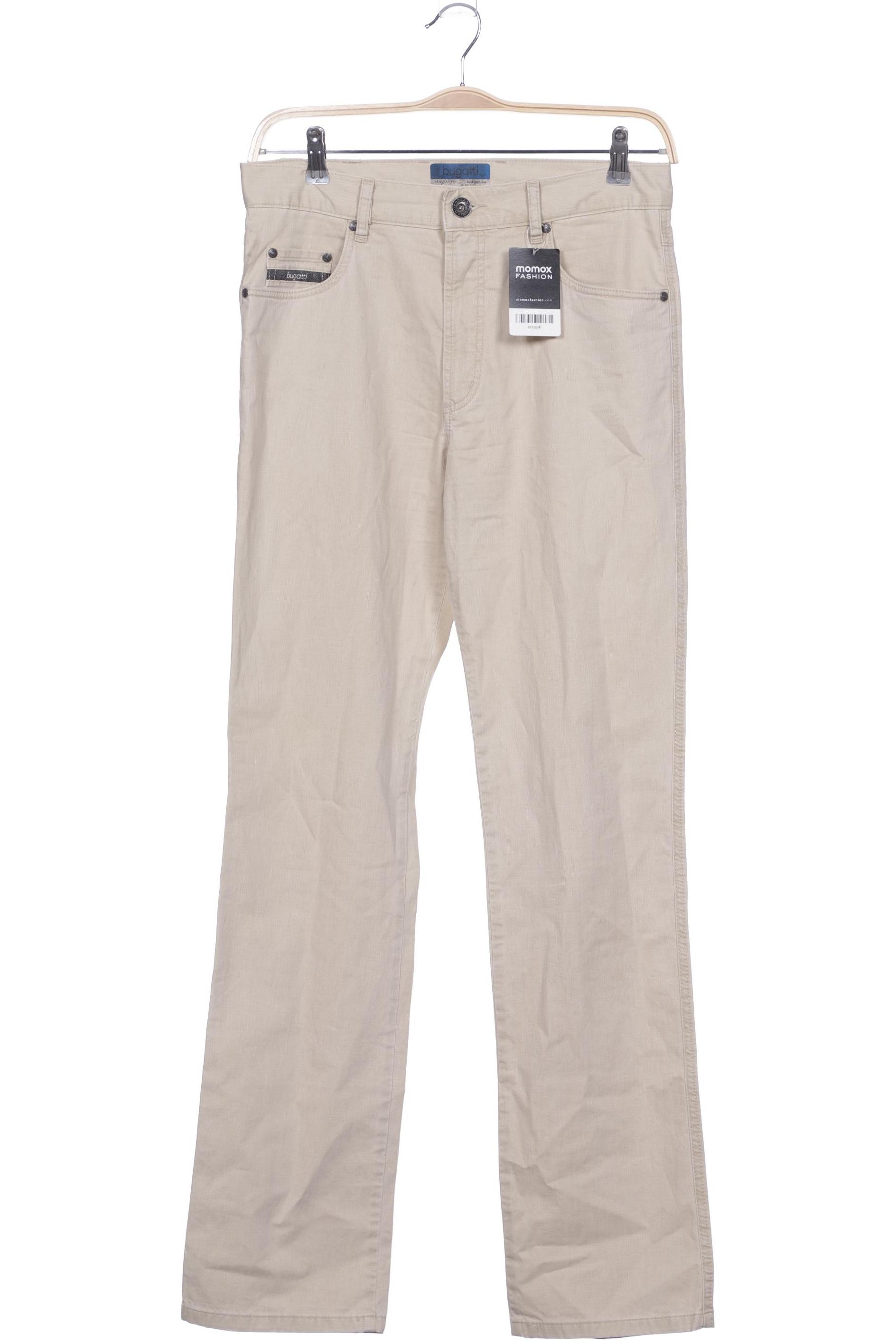 

Bugatti Herren Jeans, cremeweiß, Gr. 32