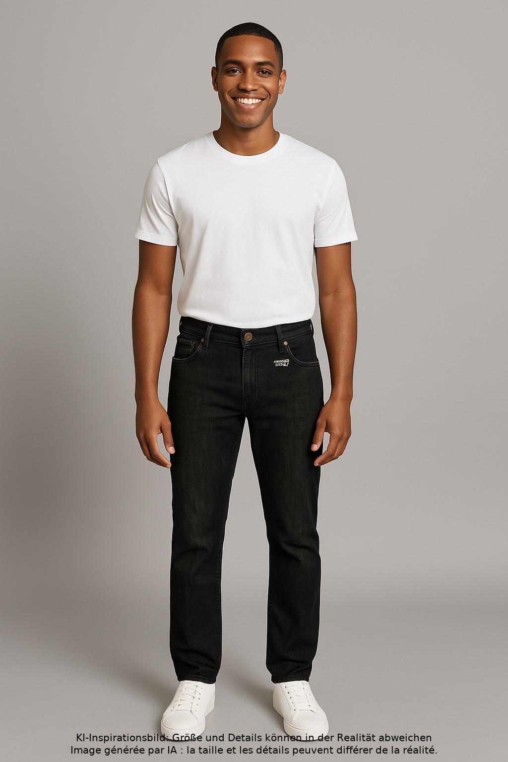 

Bugatti Herren Jeans, schwarz, Gr. 36