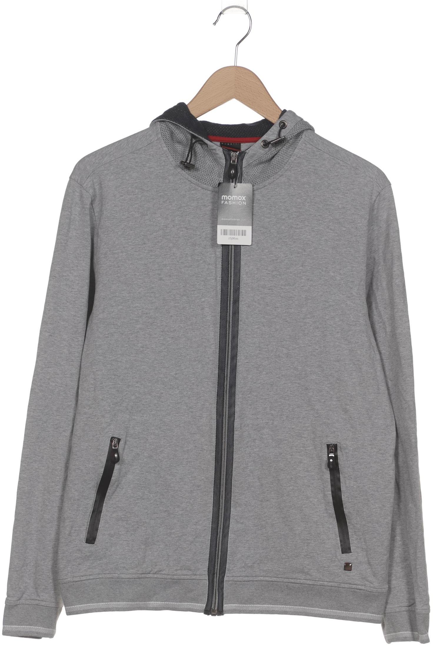 

Bugatti Herren Kapuzenpullover, grau, Gr. 52