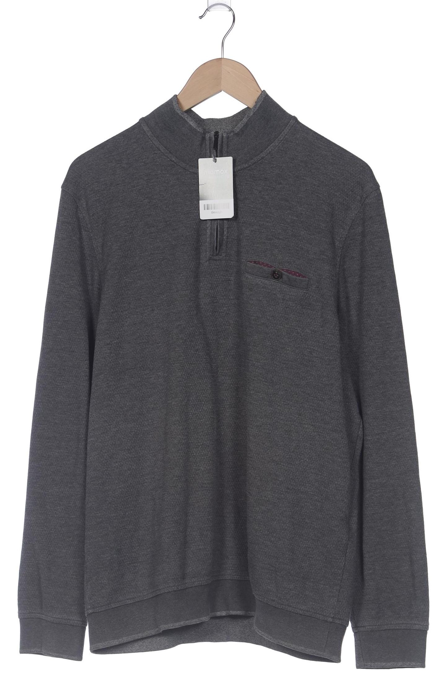 Thumbnail - Bugatti Herren Langarmshirt, grau, Gr. 56