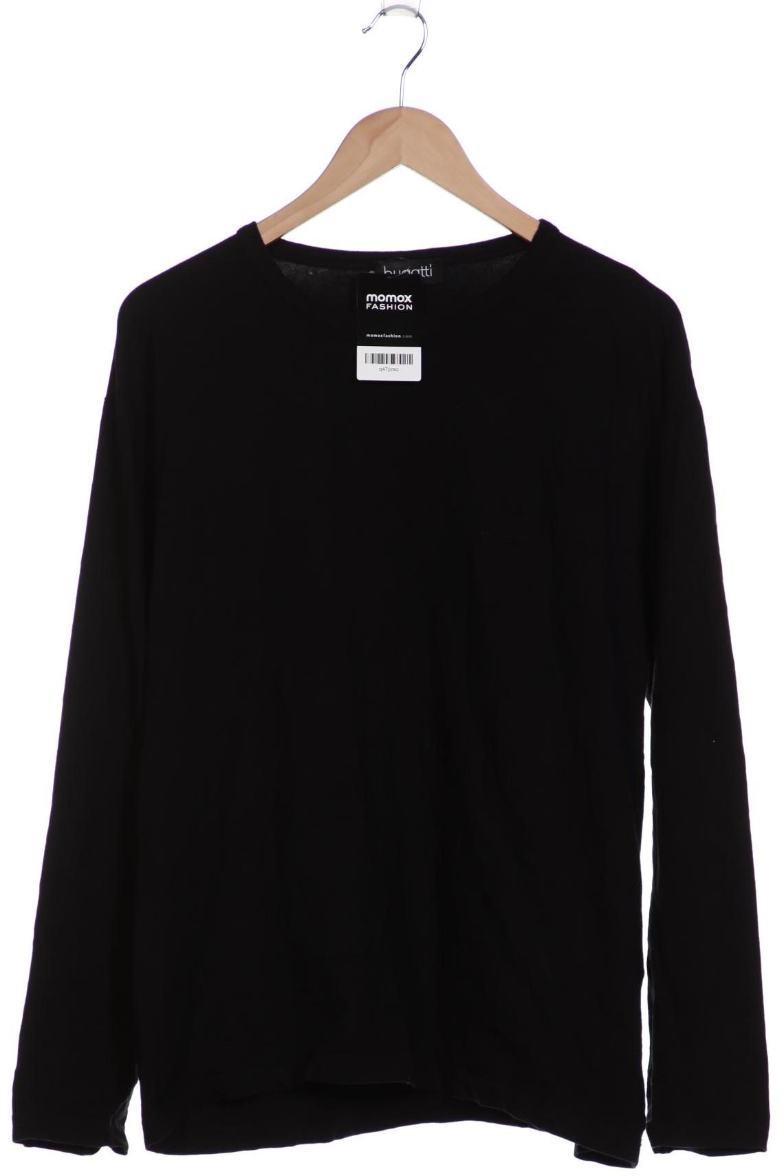 

Bugatti Herren Langarmshirt, schwarz, Gr. 48
