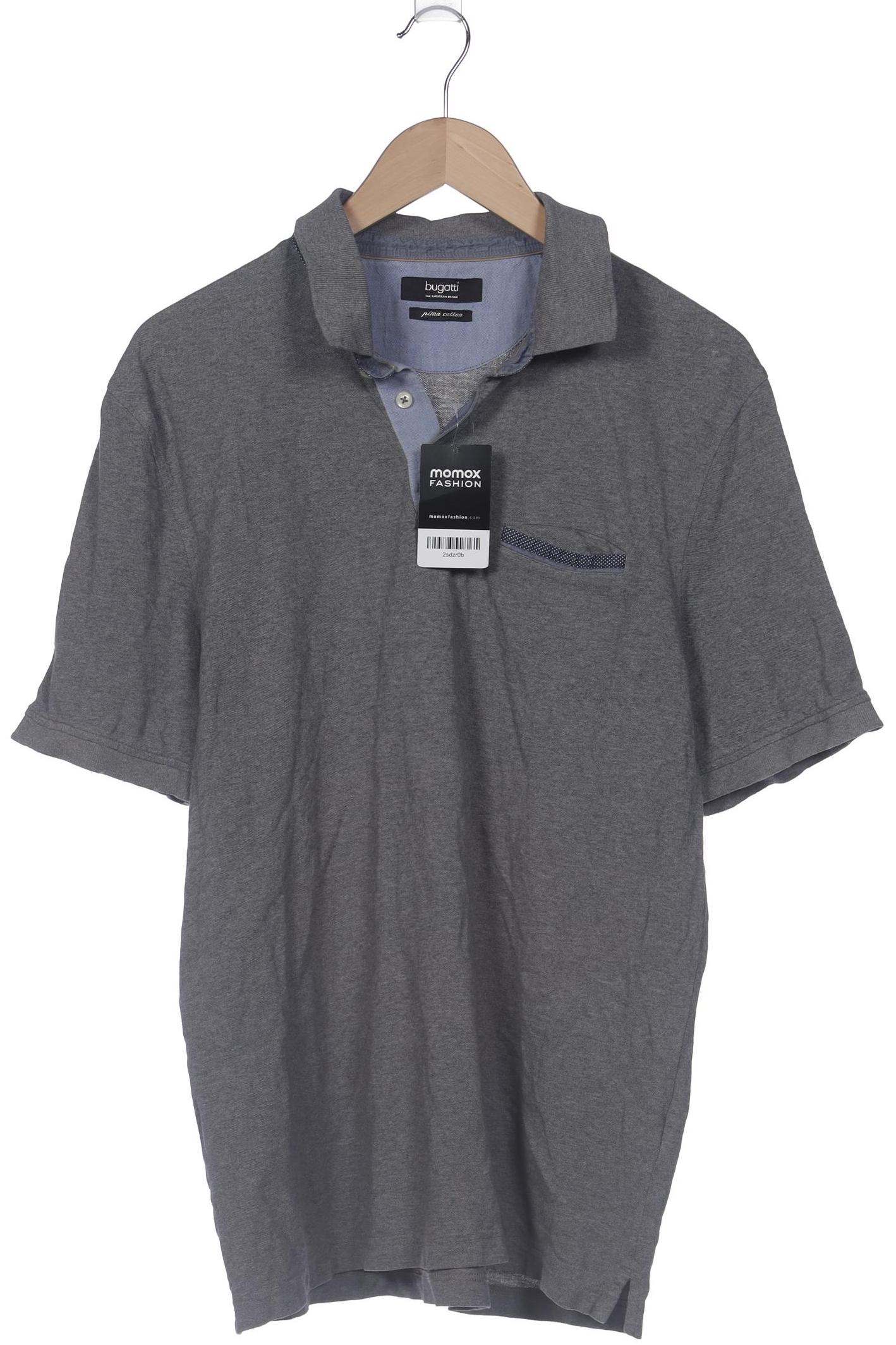 

Bugatti Herren Poloshirt, grau, Gr. 54
