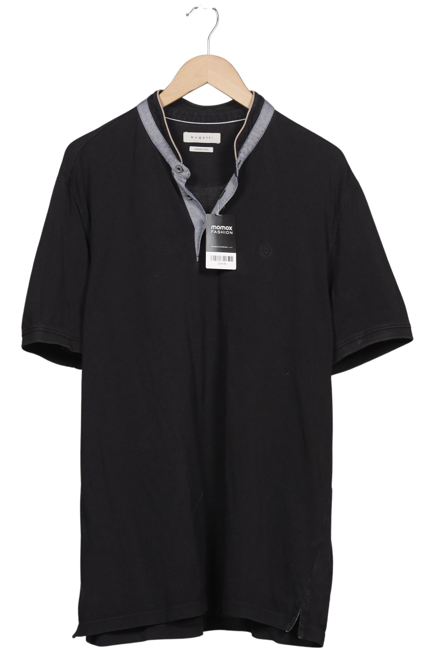 

Bugatti Herren Poloshirt, schwarz, Gr. 58