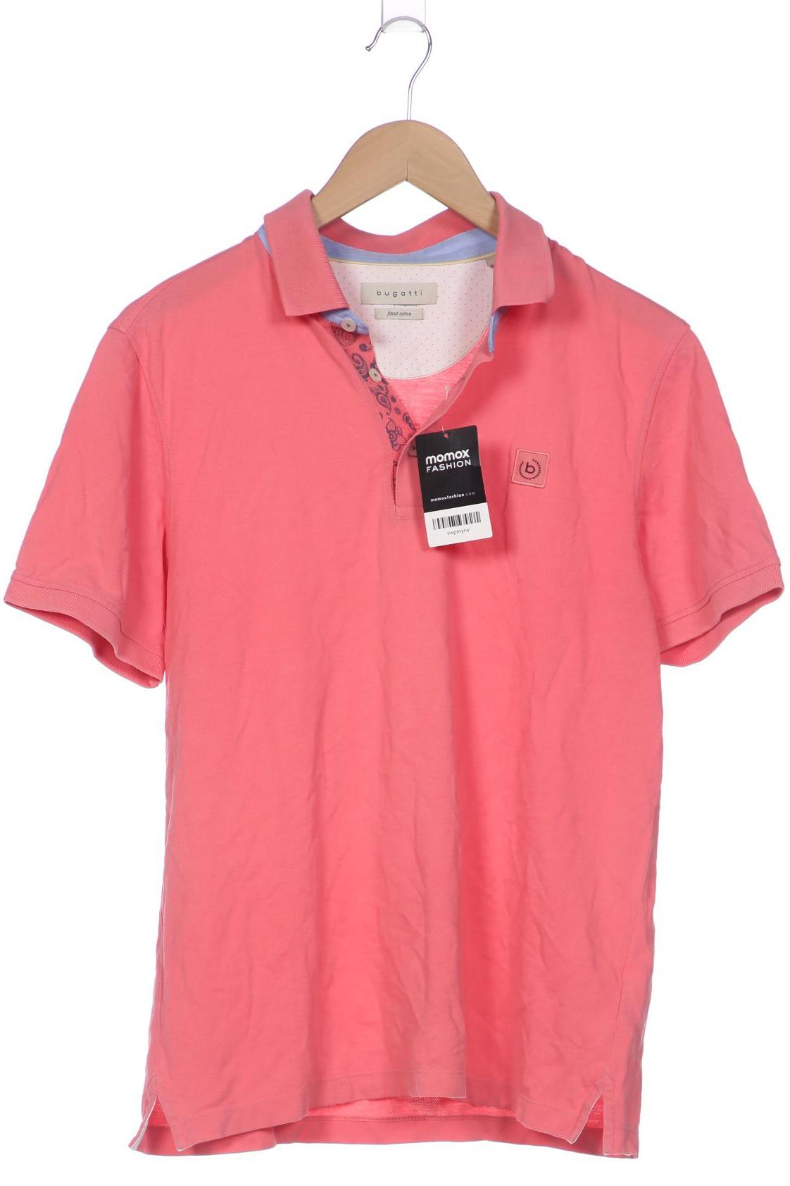 

Bugatti Herren Poloshirt, pink, Gr. 48