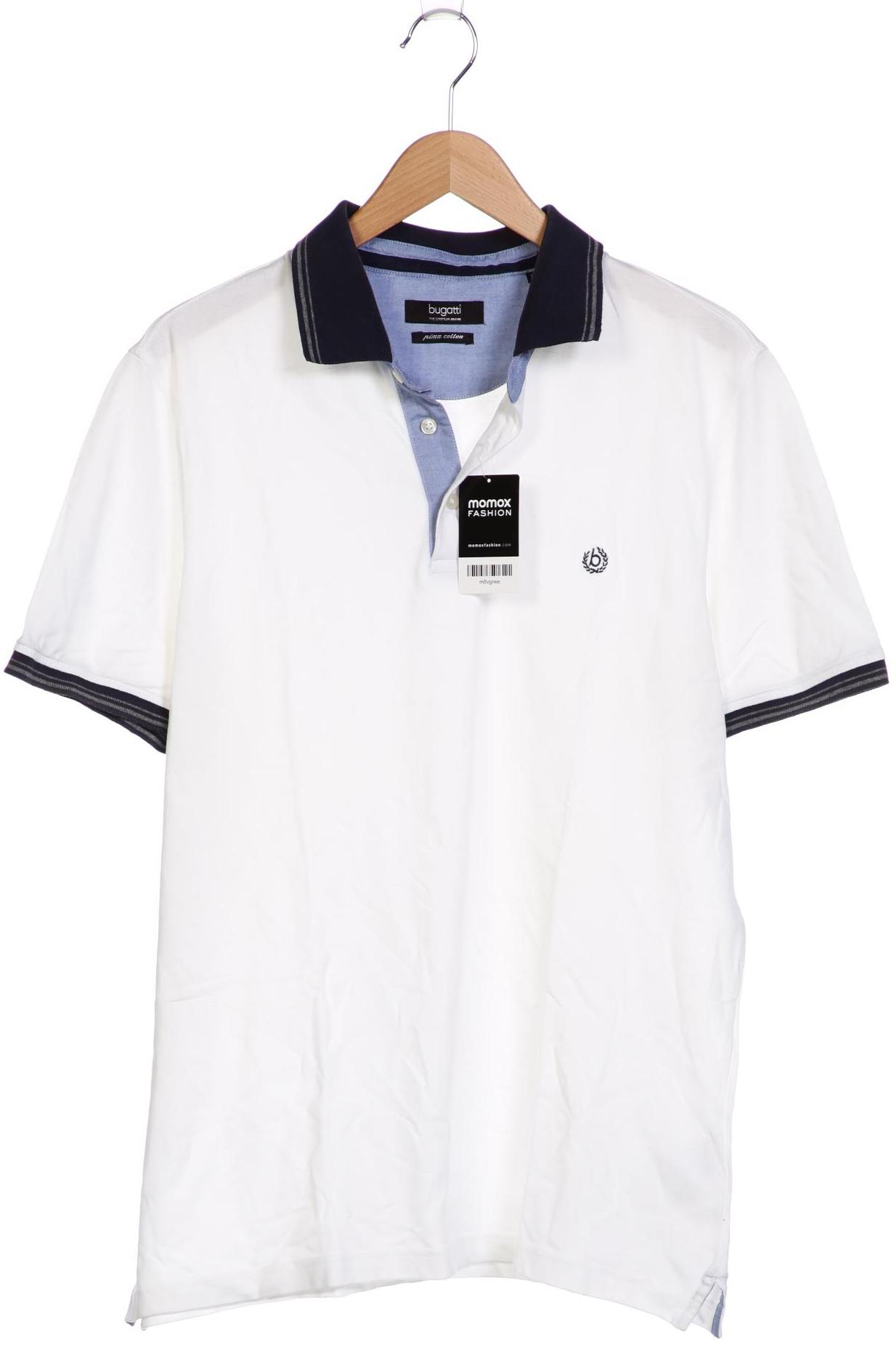

Bugatti Herren Poloshirt, weiß, Gr. 54
