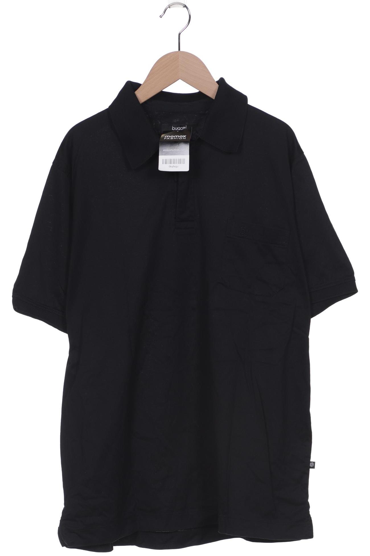 

Bugatti Herren Poloshirt, schwarz, Gr. 52
