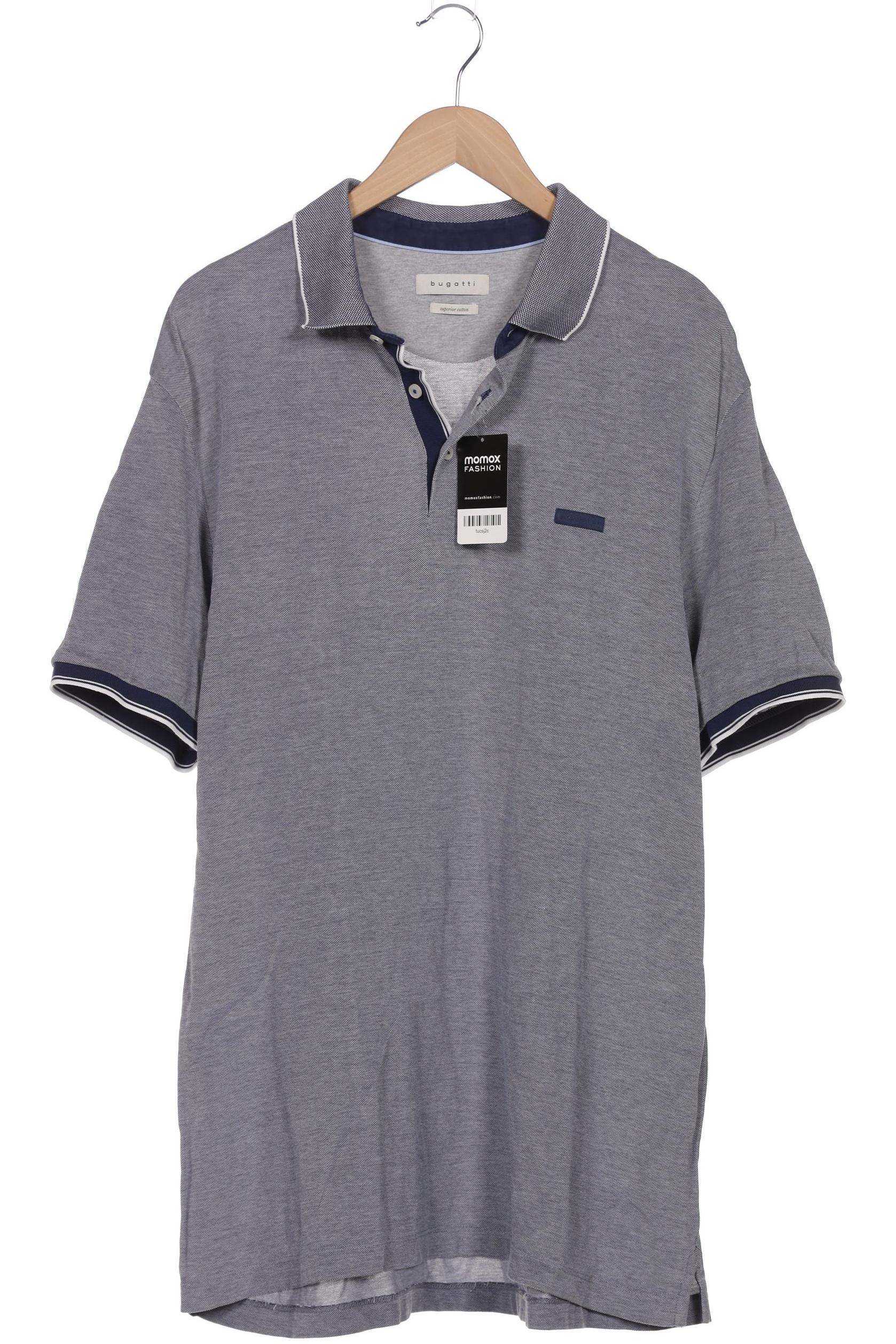 

Bugatti Herren Poloshirt, blau, Gr. 56