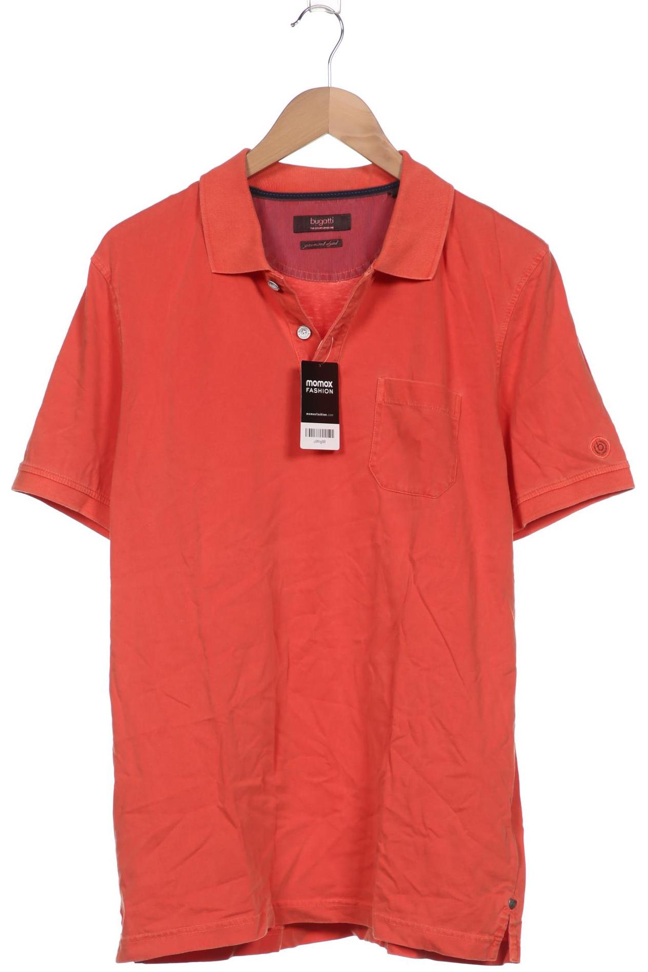 

Bugatti Herren Poloshirt, orange, Gr. 52