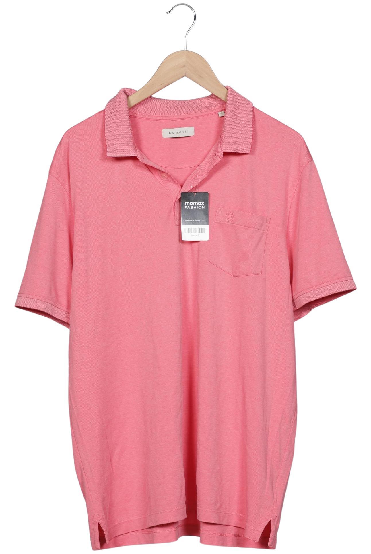 

Bugatti Herren Poloshirt, pink, Gr. 56