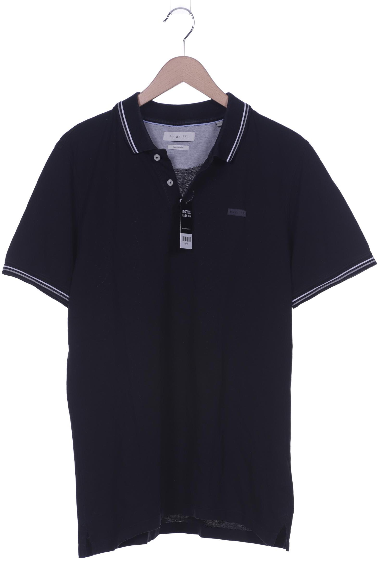 

Bugatti Herren Poloshirt, schwarz, Gr. 54