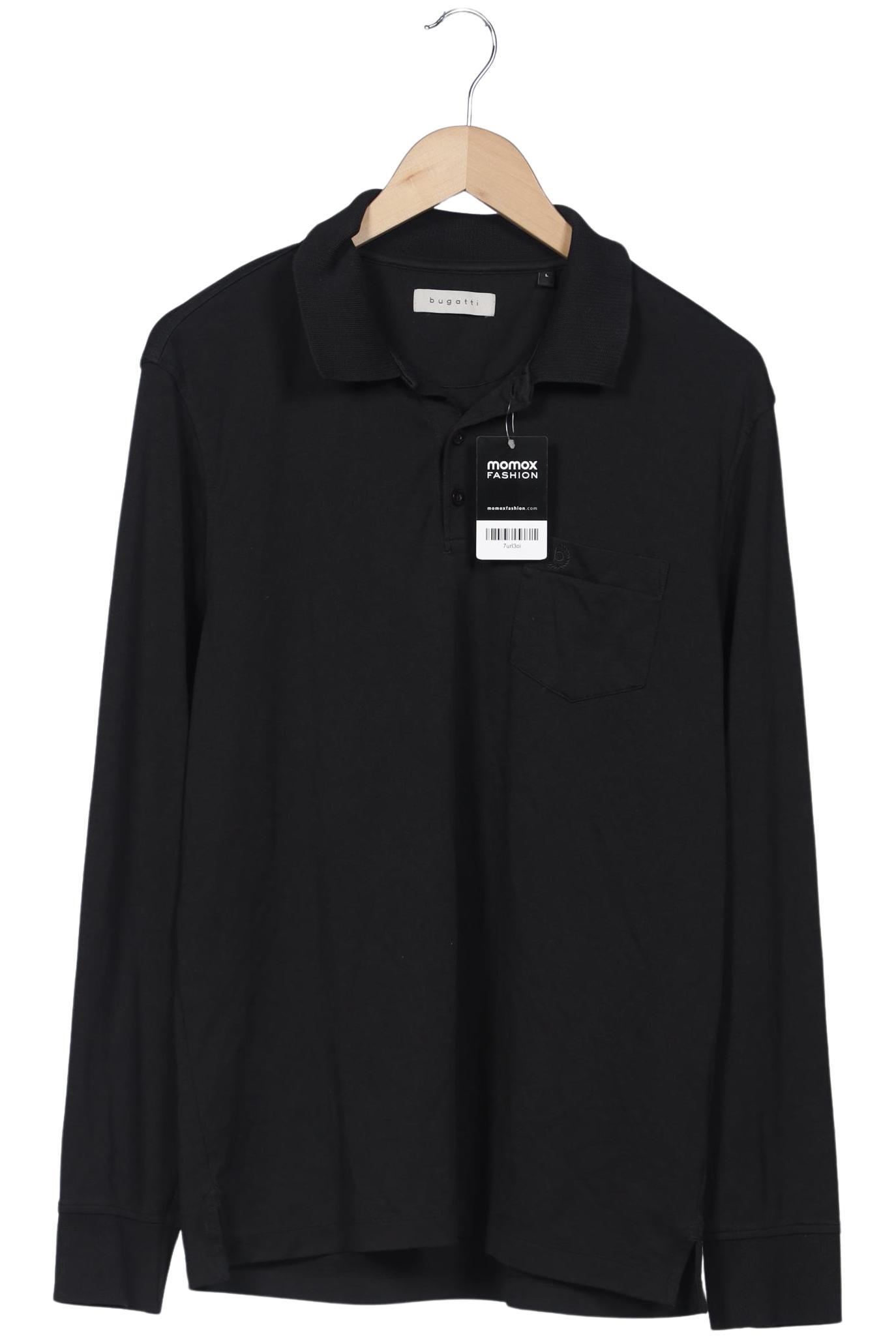 Thumbnail - Bugatti Herren Poloshirt, schwarz, Gr. 52