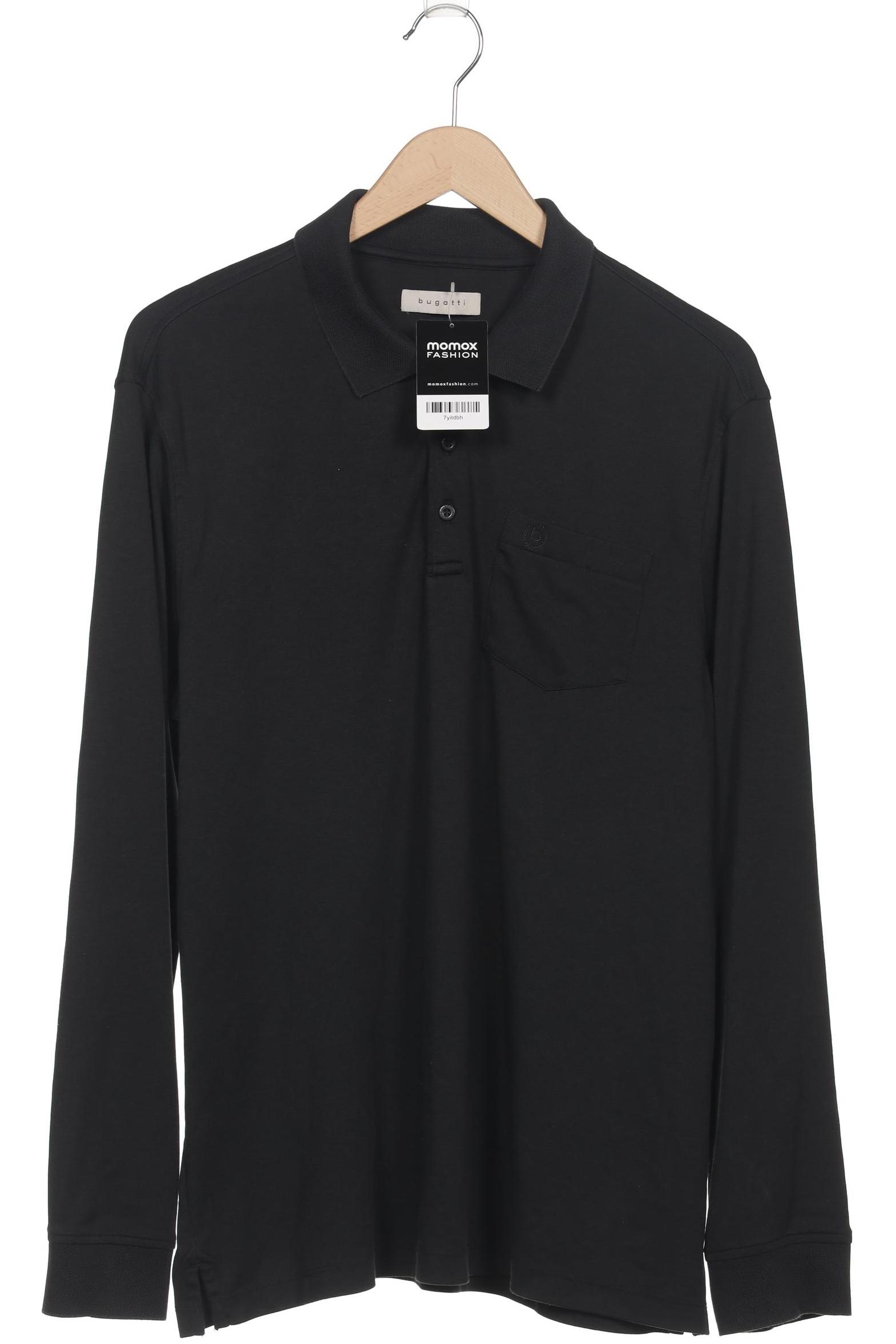 

Bugatti Herren Poloshirt, schwarz, Gr. 54