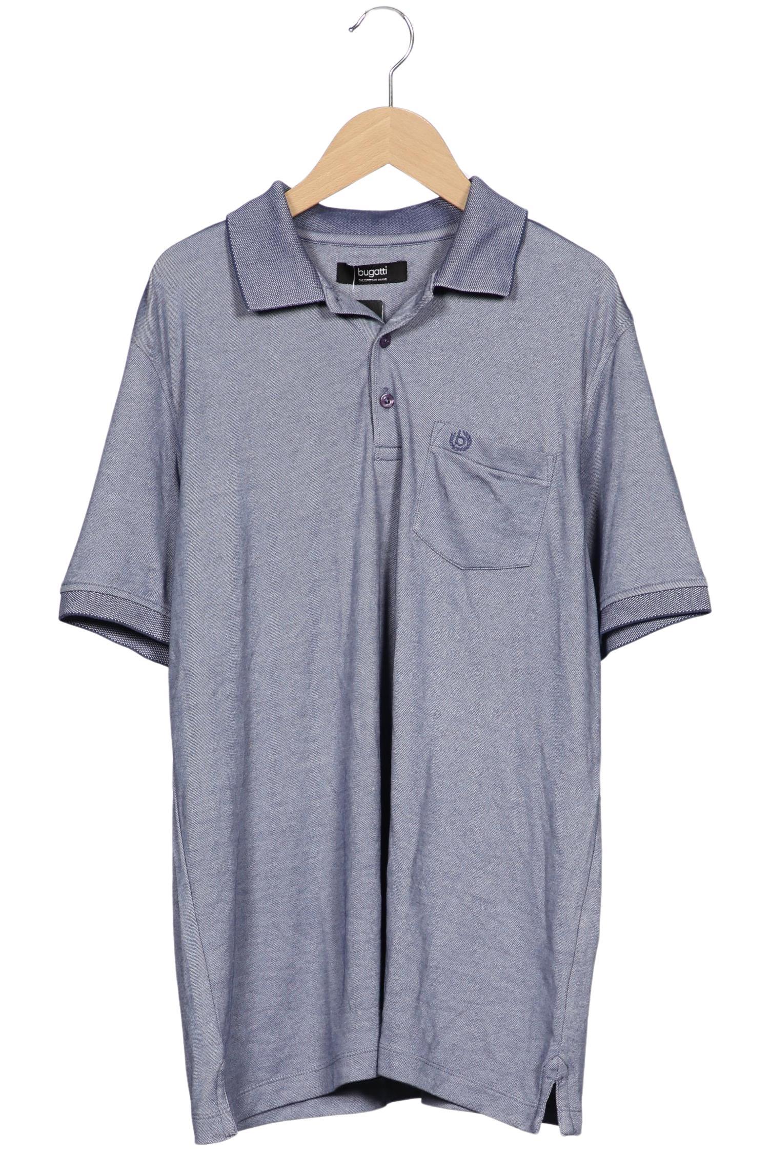 

Bugatti Herren Poloshirt, blau, Gr. 48