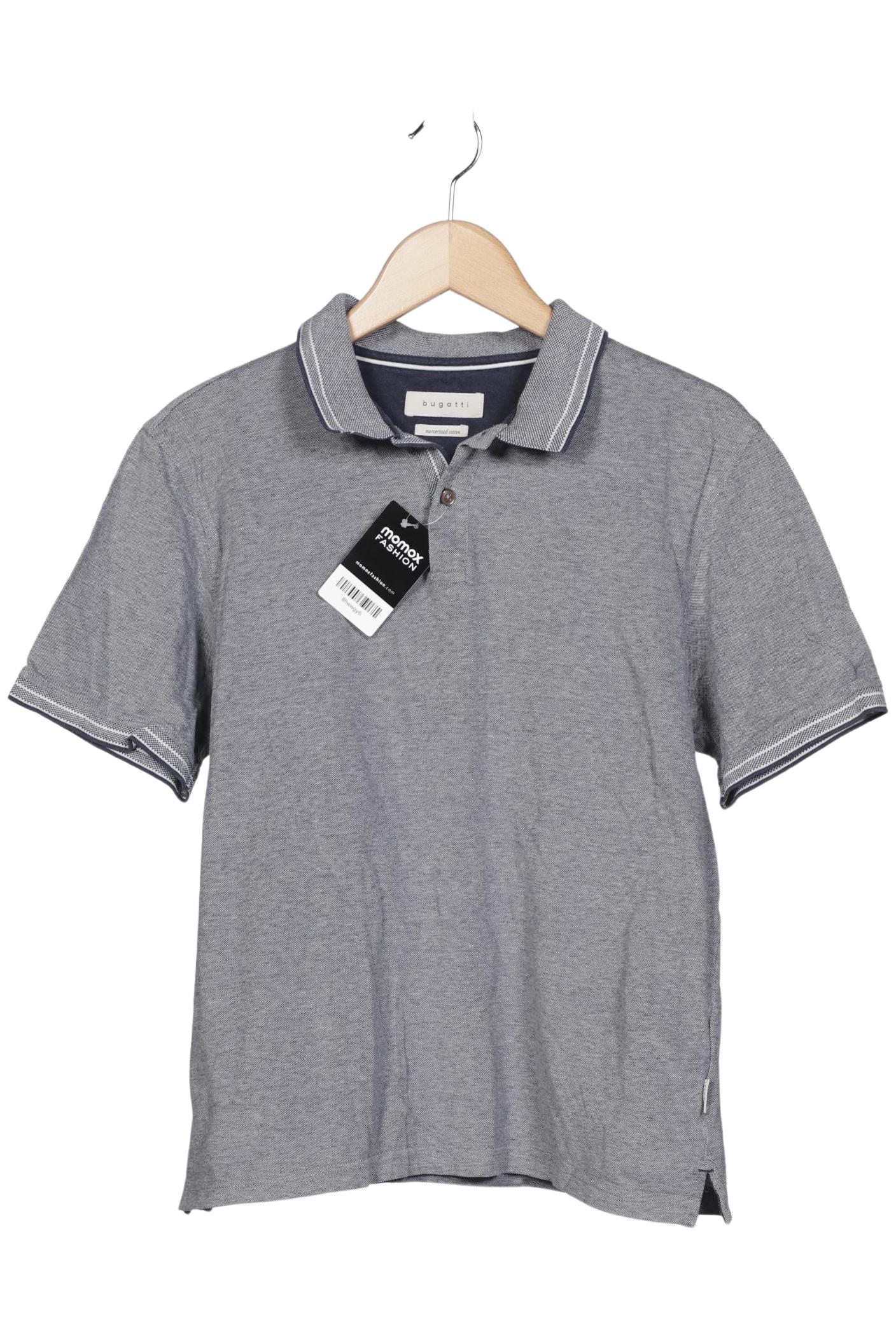 

Bugatti Herren Poloshirt, grau, Gr. 48