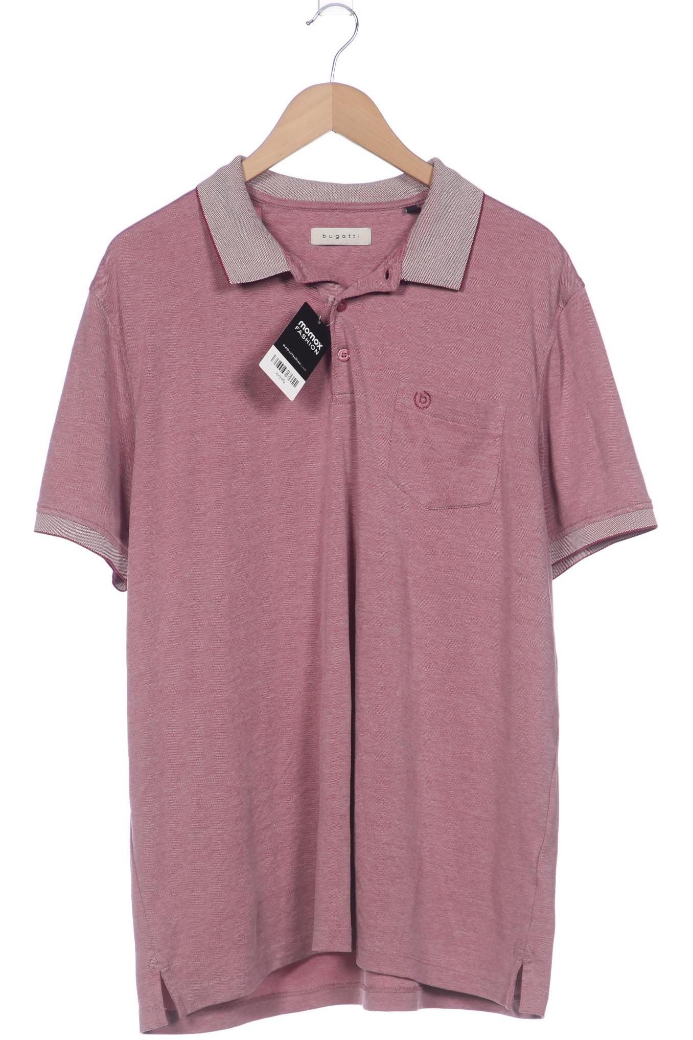 

Bugatti Herren Poloshirt, pink, Gr. 58