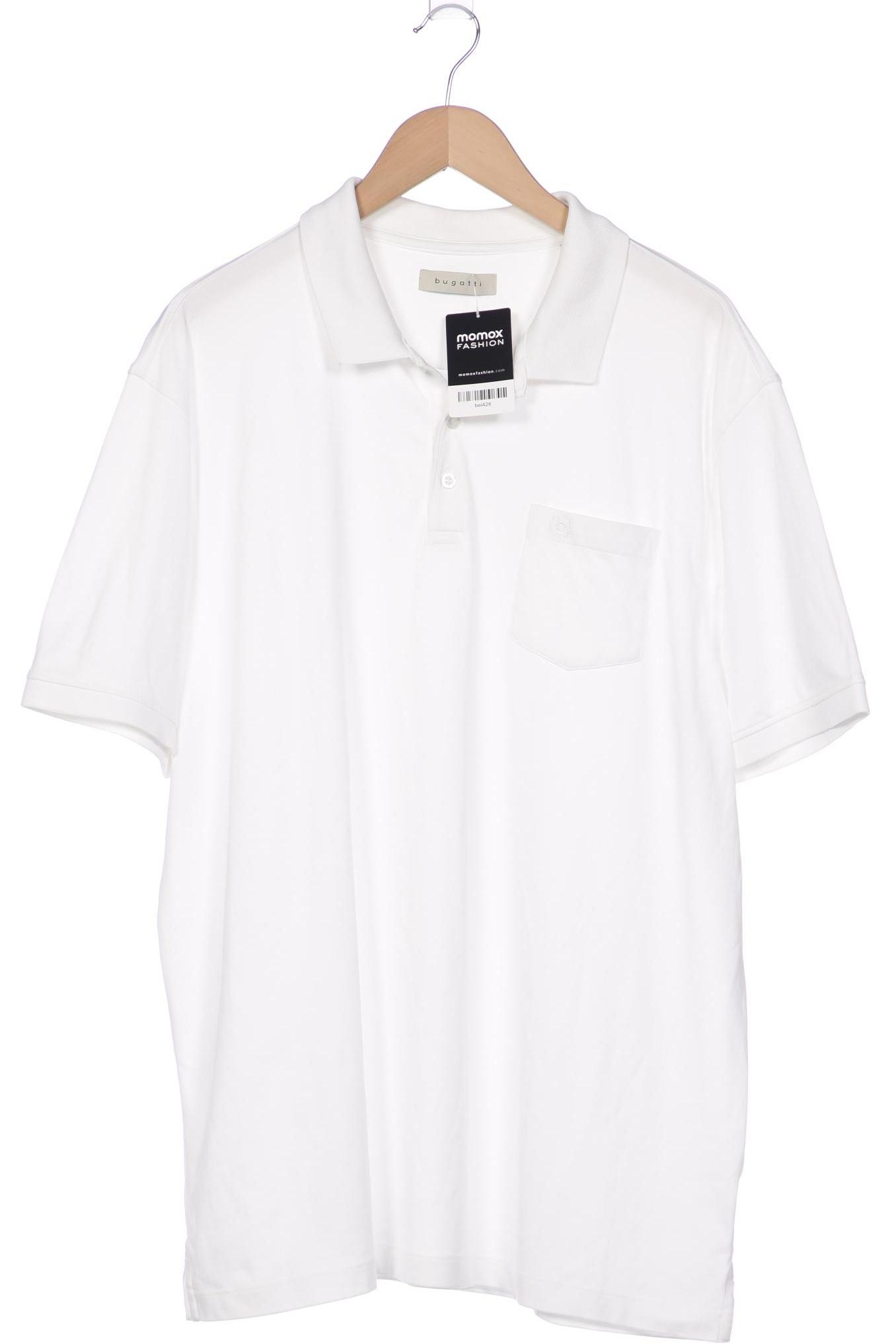 

Bugatti Herren Poloshirt, weiß, Gr. 58