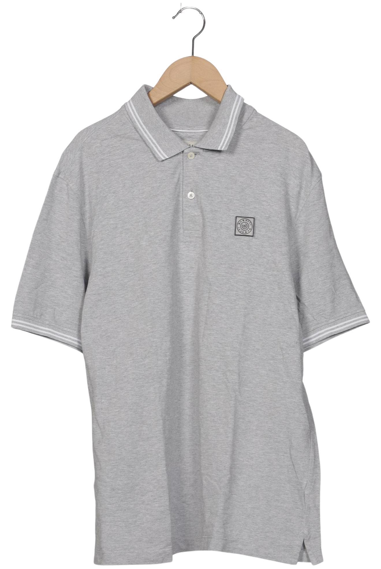 

Bugatti Herren Poloshirt, grau, Gr. 52