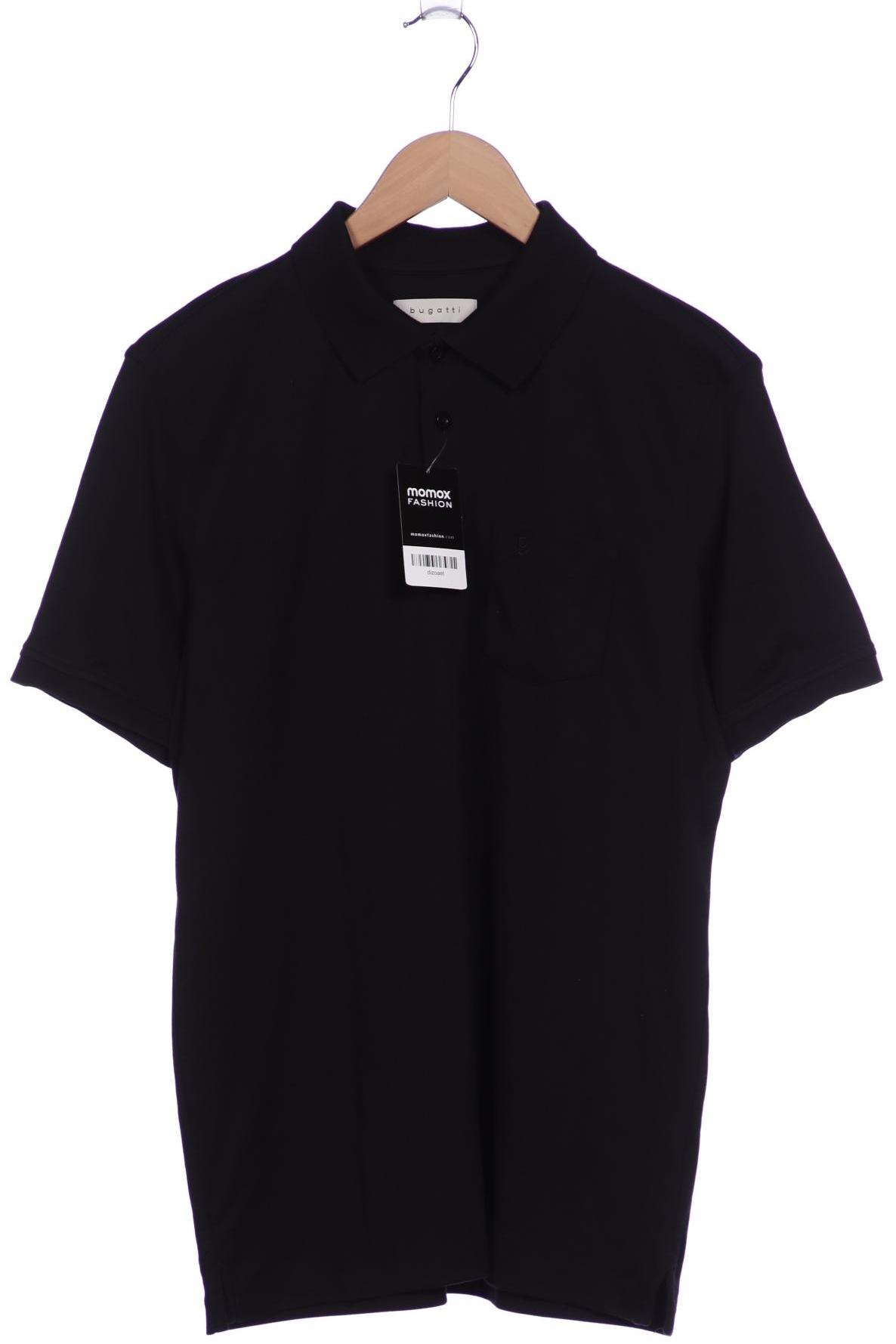 

Bugatti Herren Poloshirt, schwarz, Gr. 48