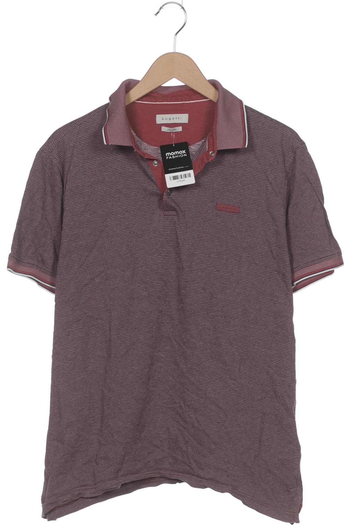 

Bugatti Herren Poloshirt, pink, Gr. 54