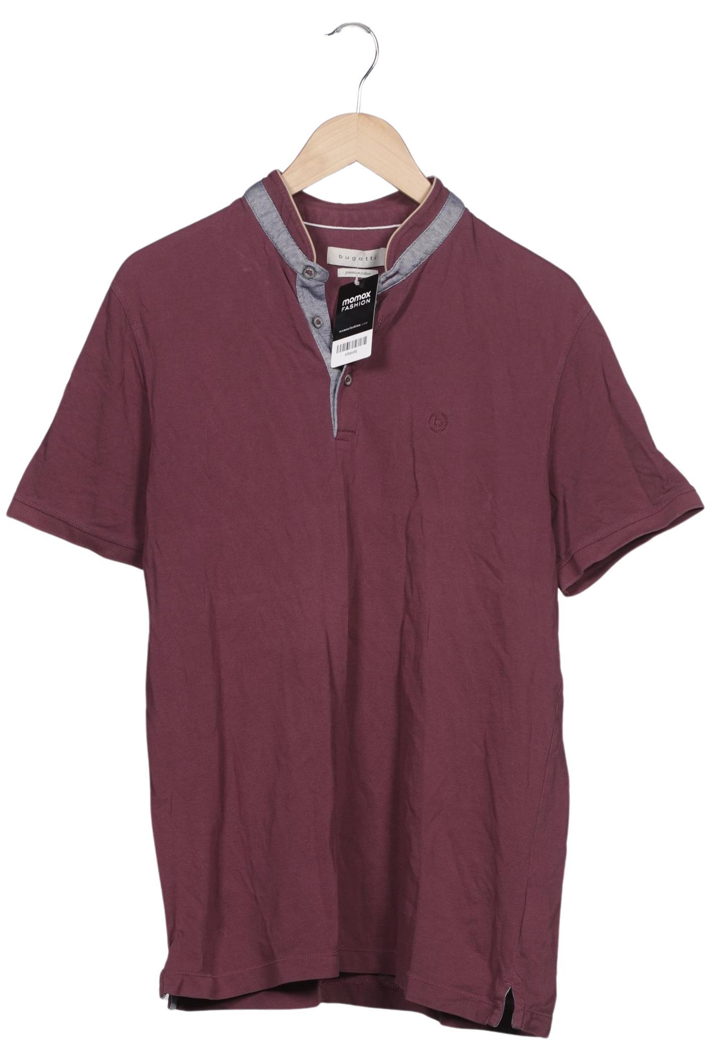 

Bugatti Herren Poloshirt, bordeaux, Gr. 52