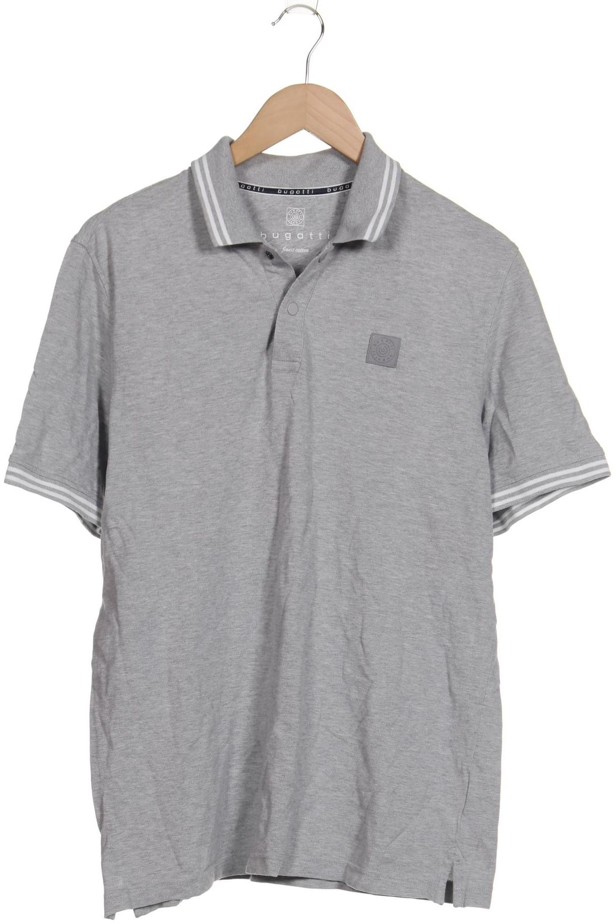 

Bugatti Herren Poloshirt, grau, Gr. 52