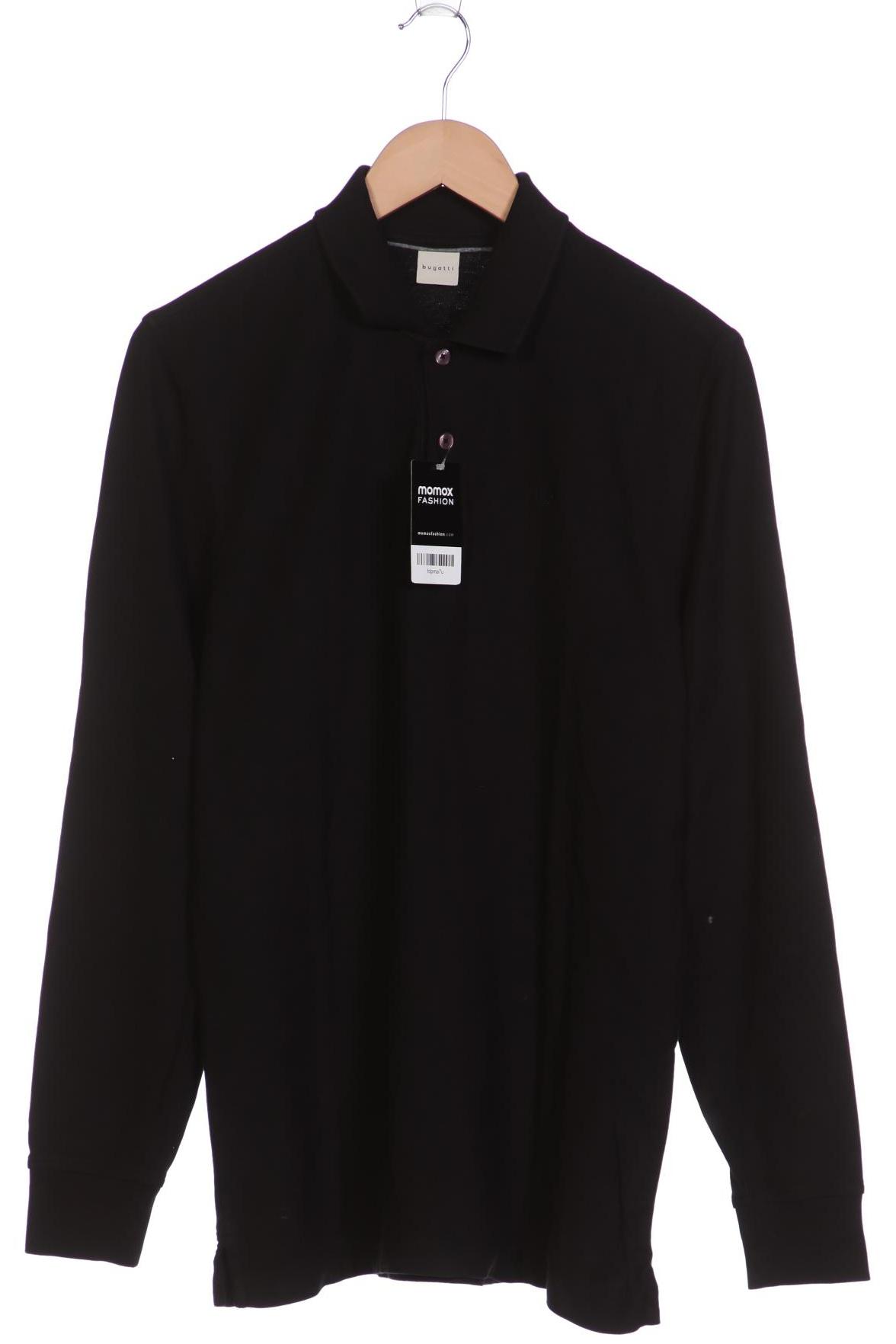 

Bugatti Herren Poloshirt, schwarz, Gr. 48